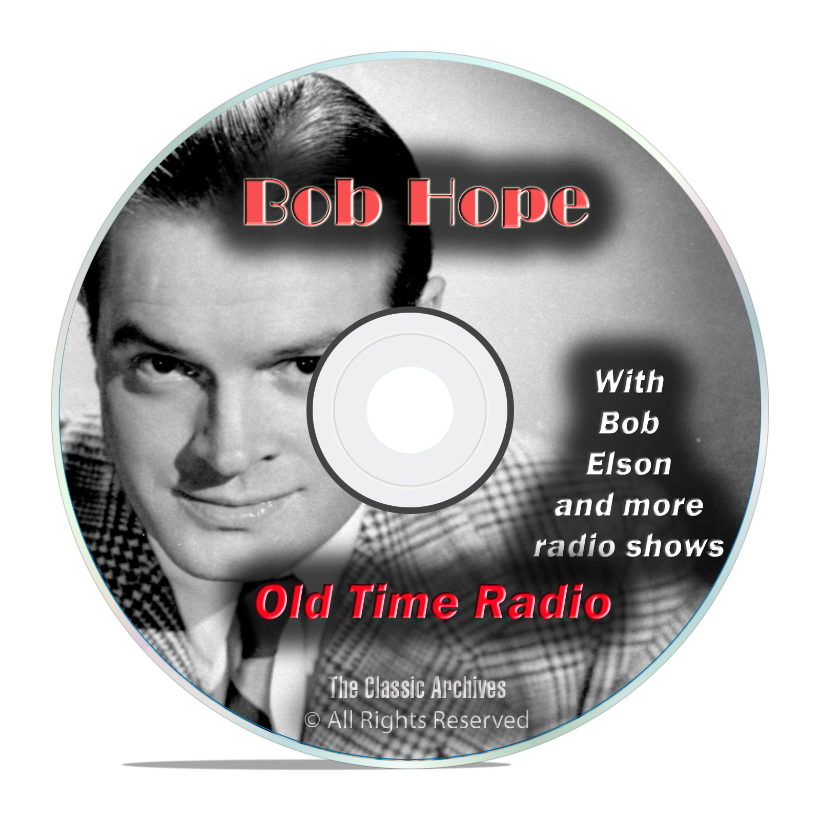 Bob Hope, Comedy, Music and Variety Shows, 849 Old Time Radio Shows, OTR DVD