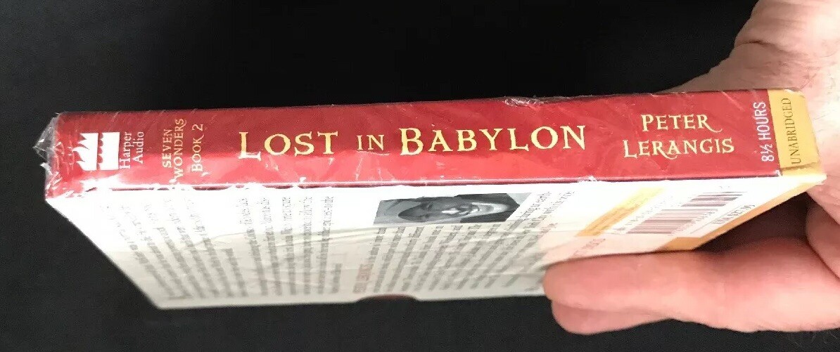 Seven Wonders: Lost in Babylon 2 by Peter Lerangis, NEW (2013, CD, Unabridged)