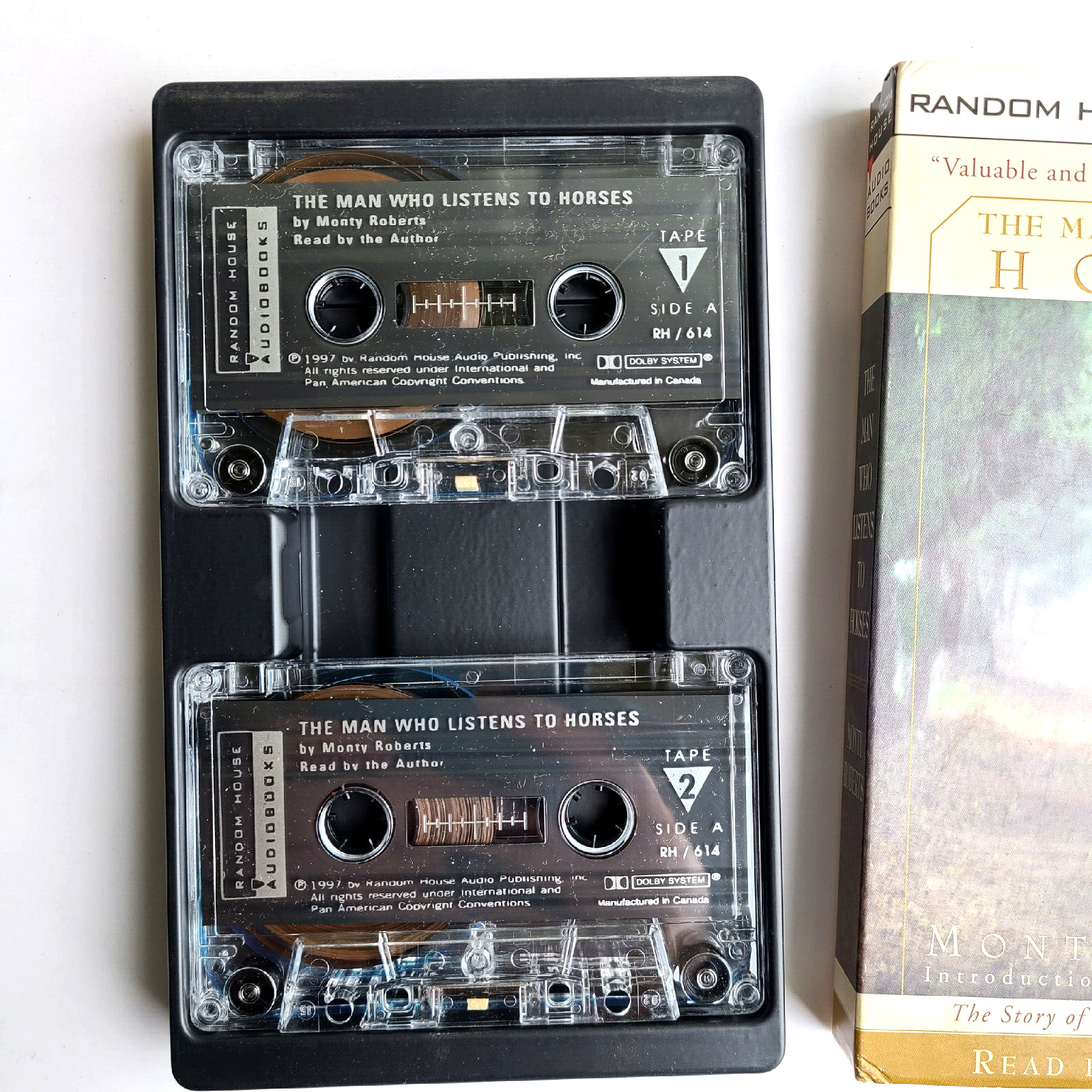 The Man Who Listens to Horses Audio Cassette 1997 Abridged Memoir