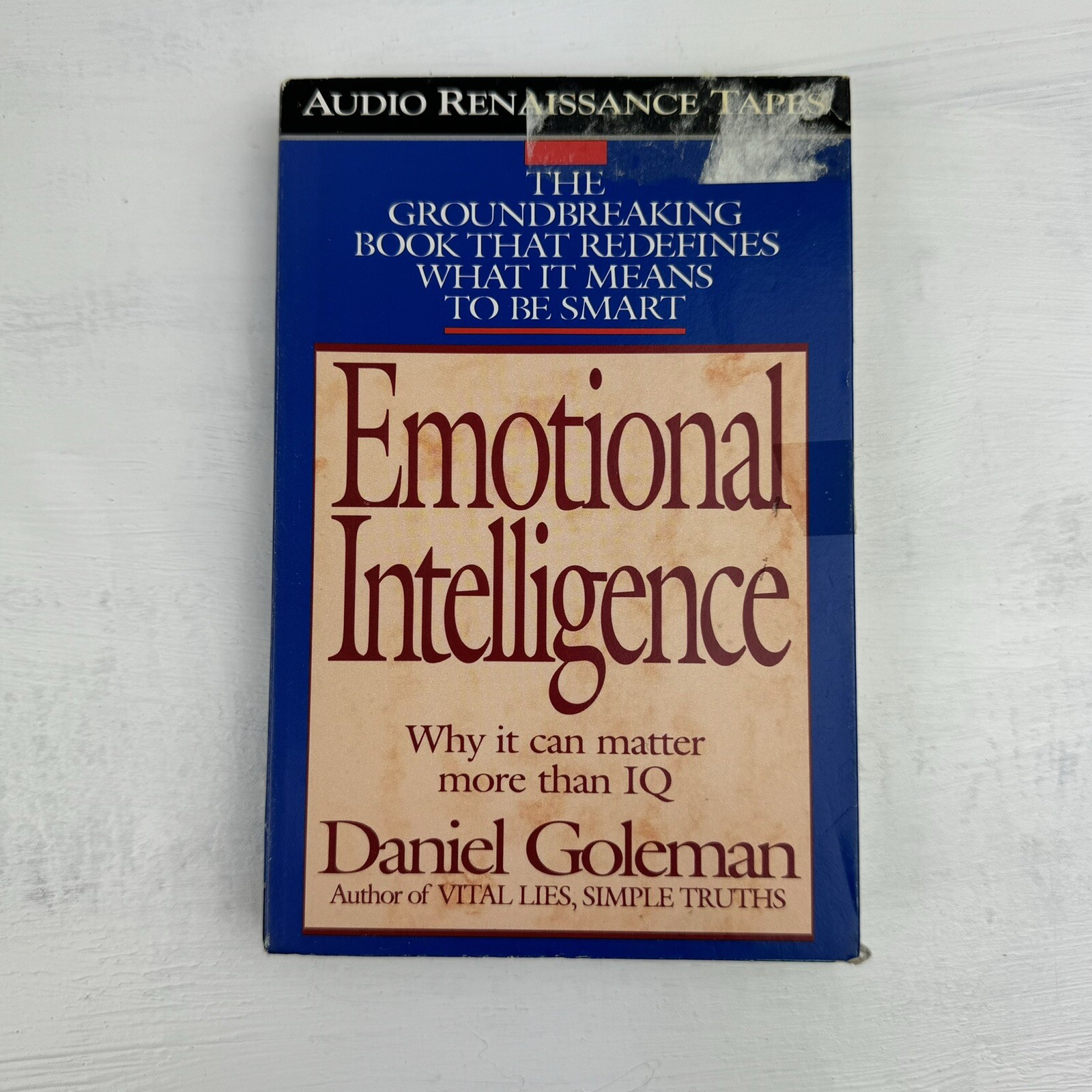 Emotional Intelligence by Daniel Goleman Cassette Tapes Audio Book Very Good