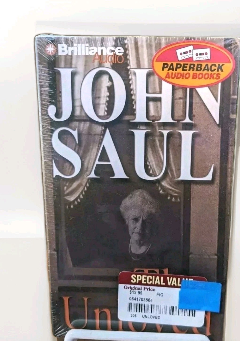 NEW Sealed AudioBook On Cassette The Unloved By John Saul Read By Sandra Burr