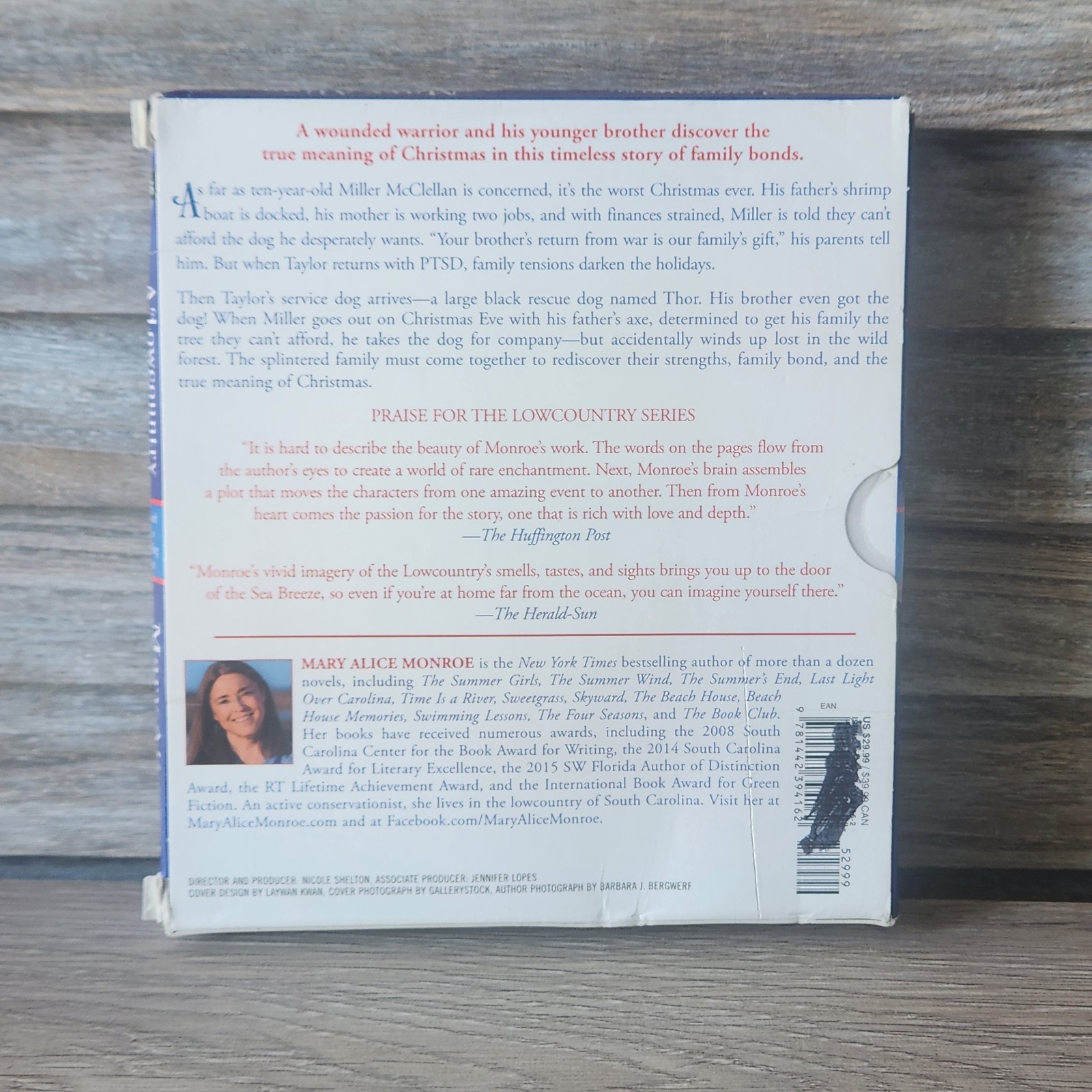 Lowcountry Christmas by Mary Alice Monroe (2016, Compact Disc)