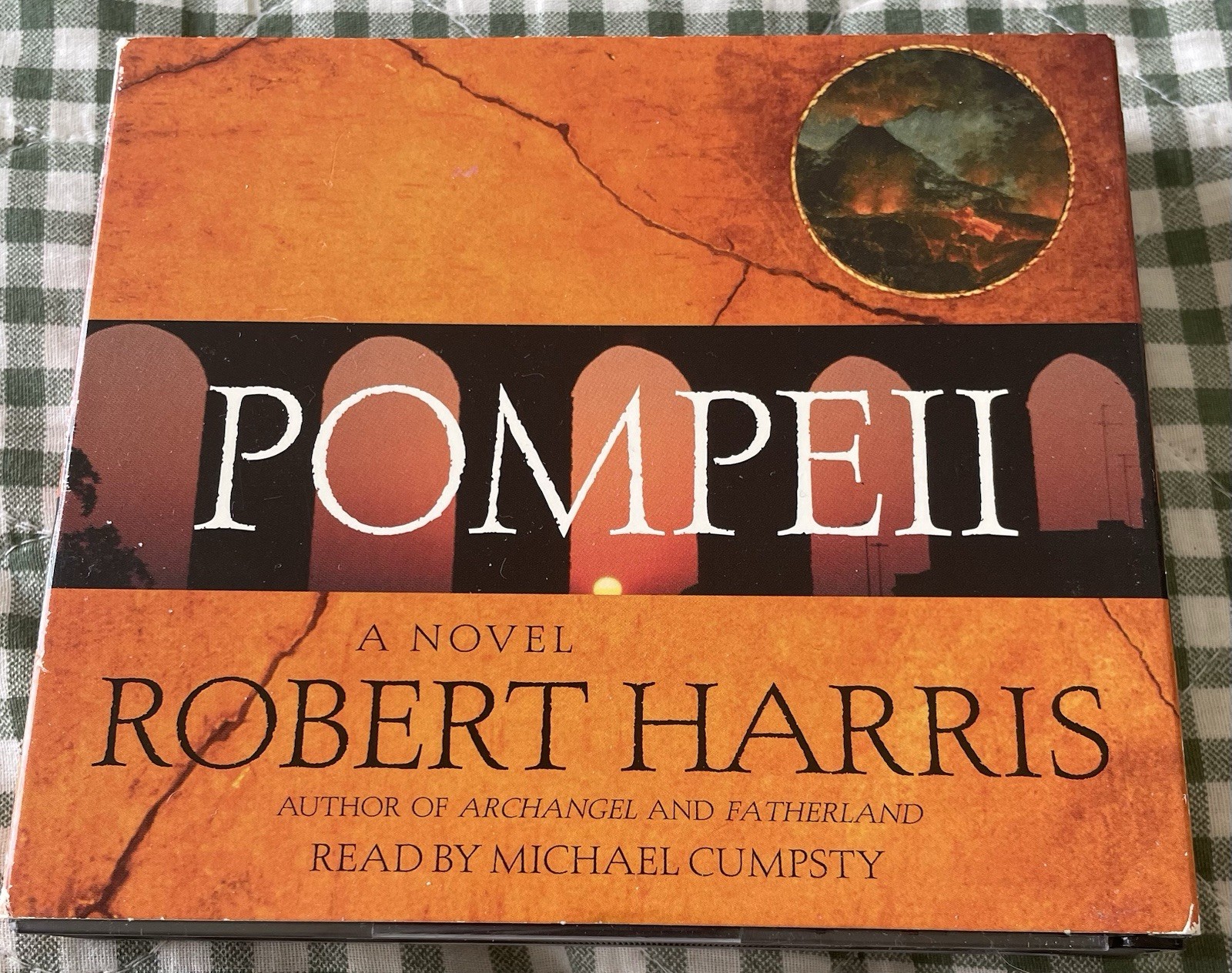 Pompeii A Novel Audiobook by Robert Harris 5 CDs Abridged VERY GOOD