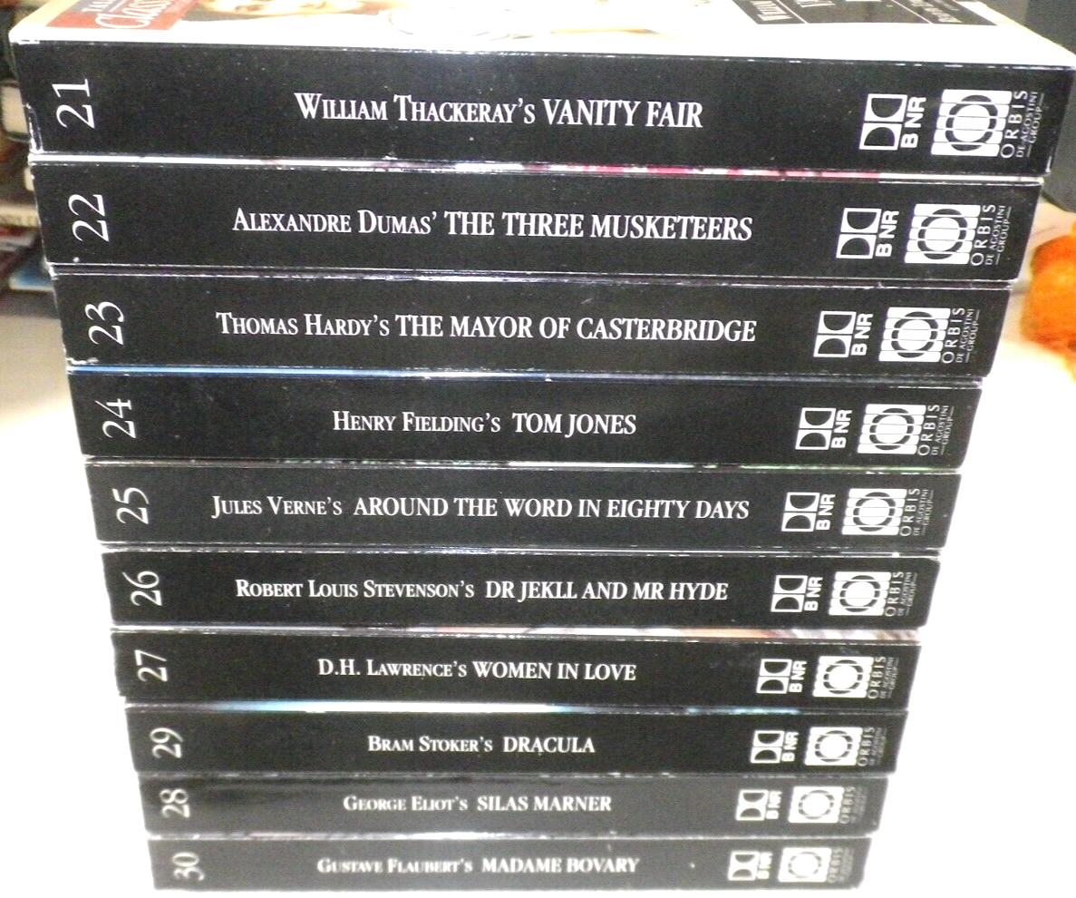 30 x Orbis Talking Classics, Cassette Audio Books, 1 — 30 Very Good Condition
