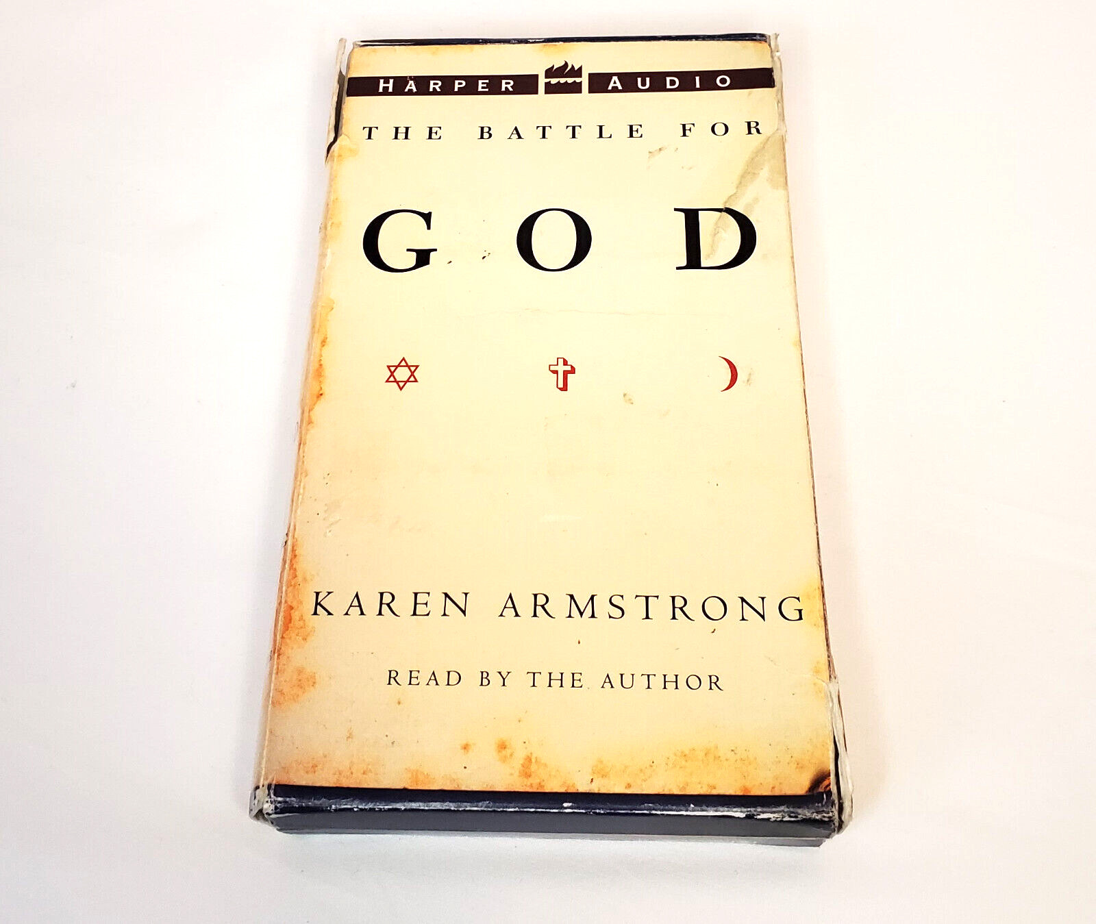 The Battle for God Audio Book Vintage Set of 4 Cassettes Karen Armstrong Vintage