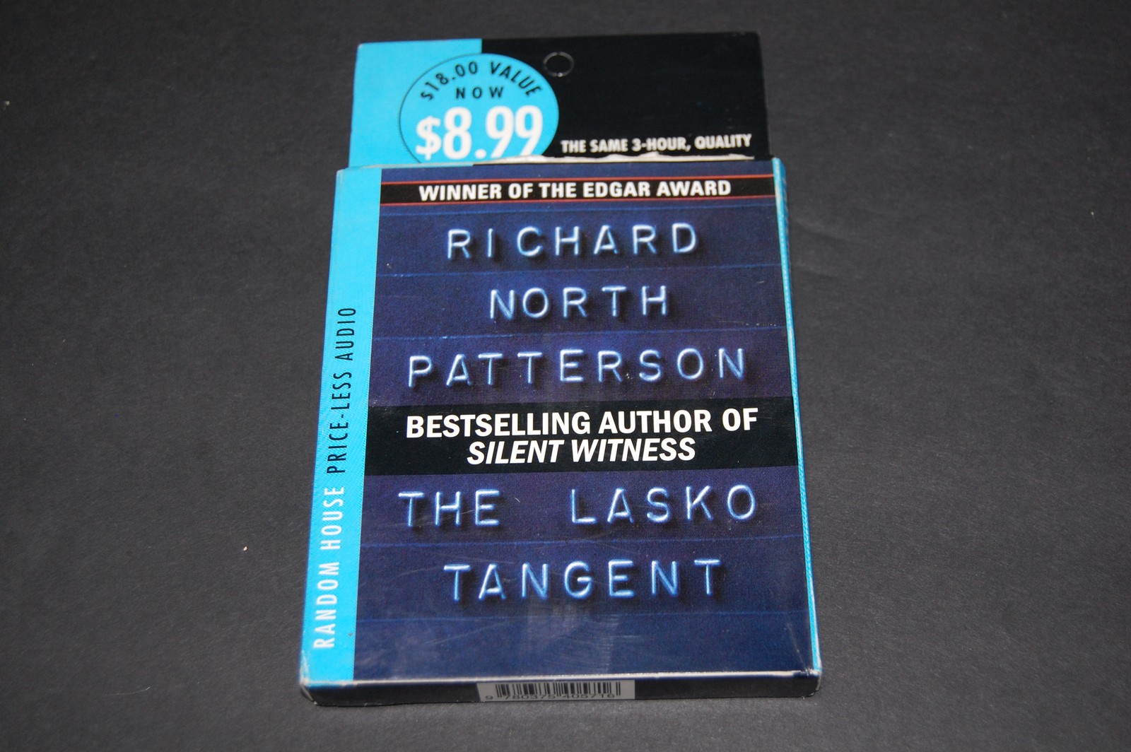 Richard North Patterson — The Lasko Tangent Audiobook — 2 Cassettes — 3 Hours —