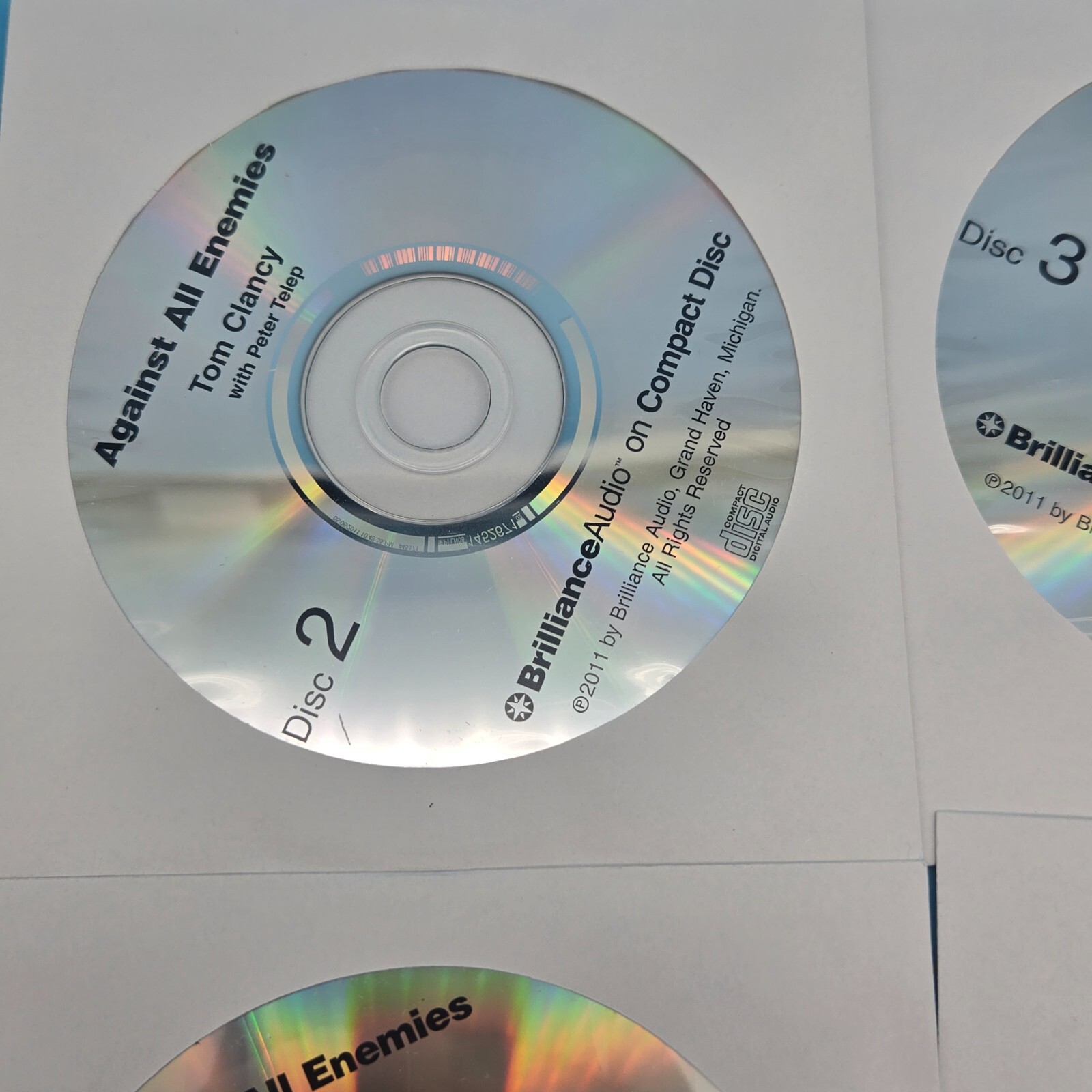 Tom Clancy Against all enemies Audio Book 8 CDs