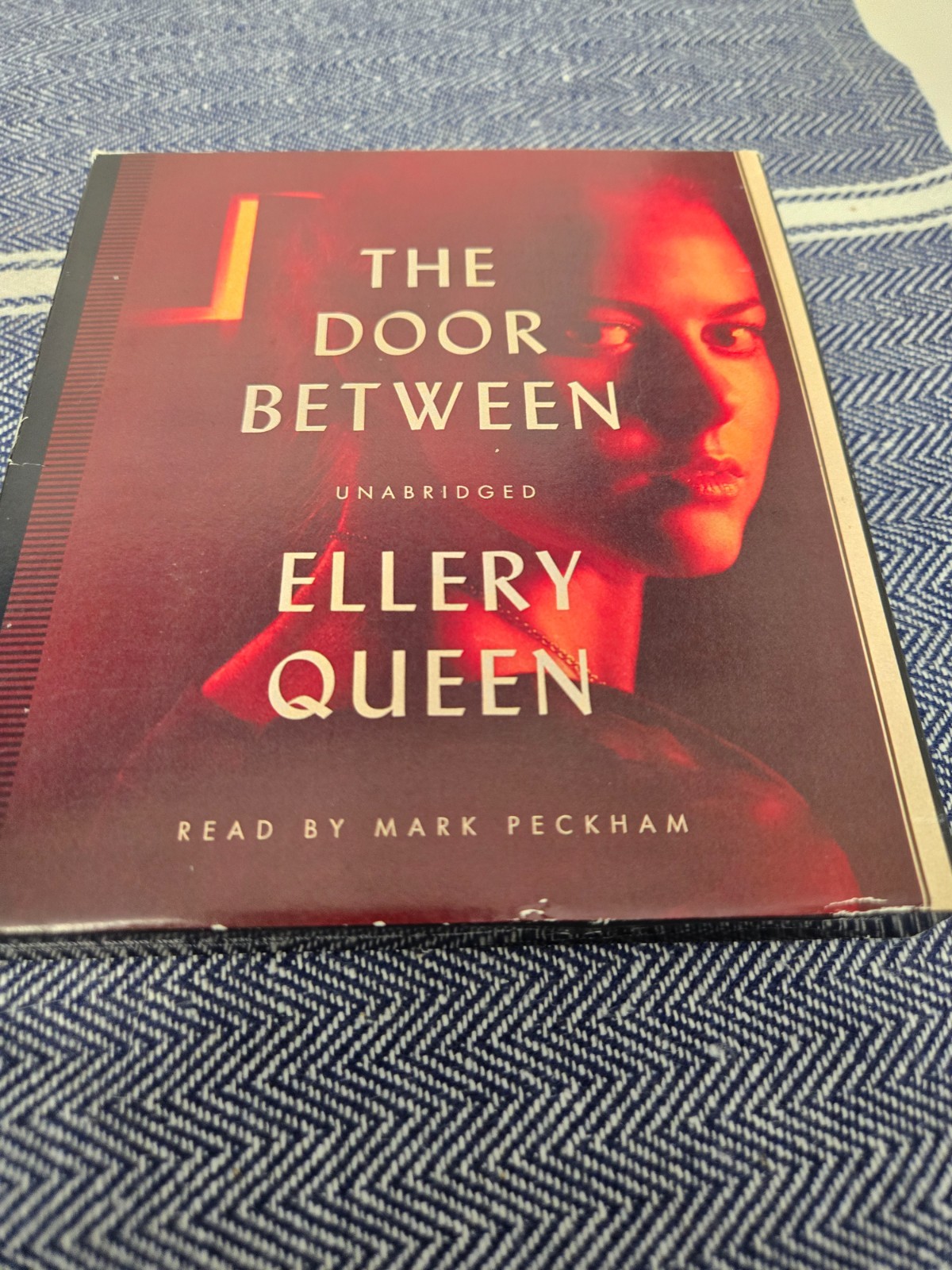 Lot of 3 Ellery Queen AUDIOBOOKS On 8th Day Scarlett Letters Door Between