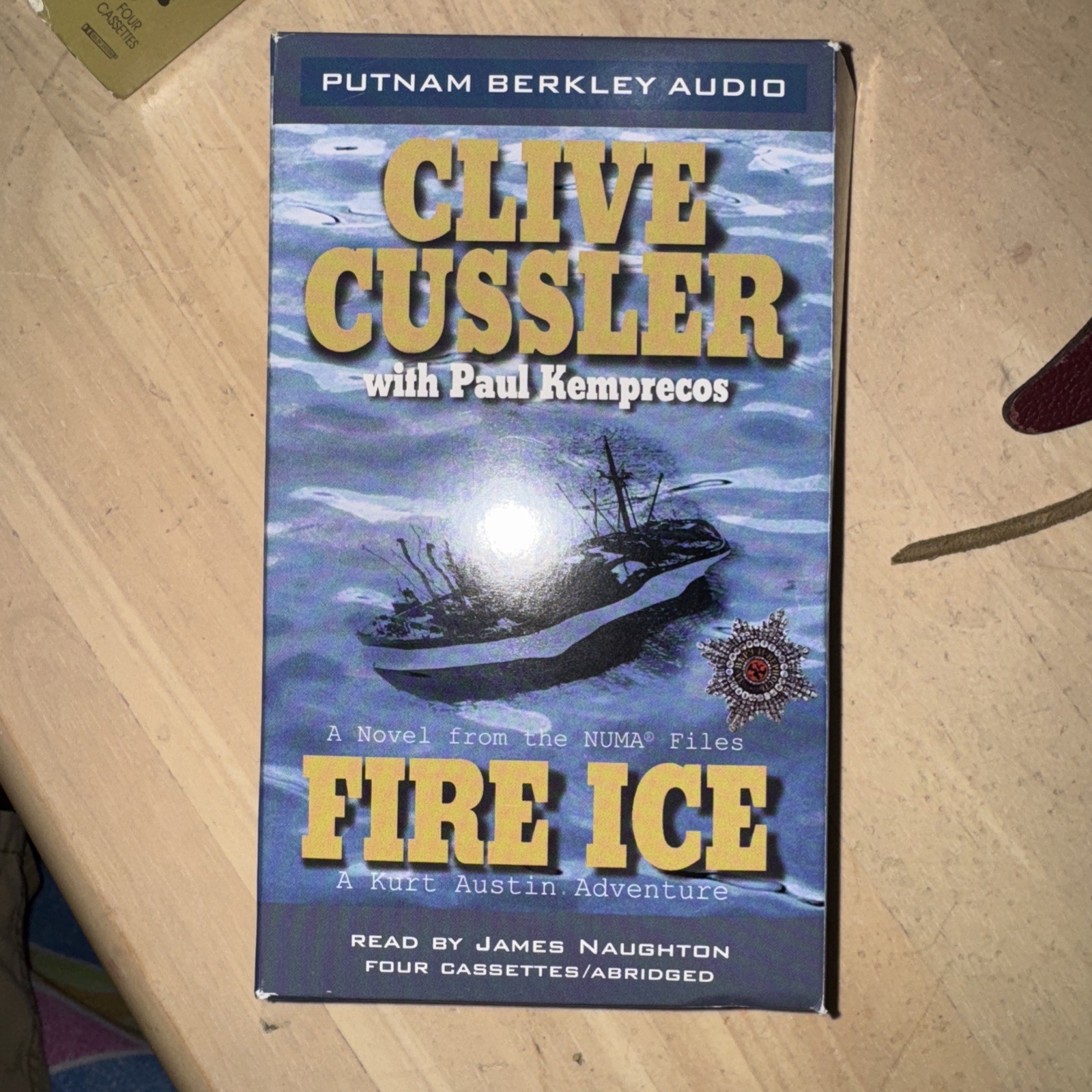 Fire Ice (The Numa Files) — Audiobook Cassette By Cussler, Clive FREE SHIPPING