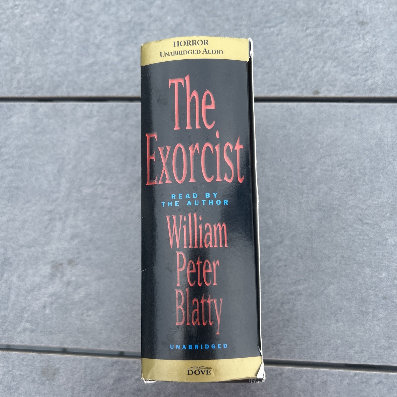 The Exorcist COMPLETE 8 Tape Audiobook Set W. P. Blatty Horror Cassette — AS-IS