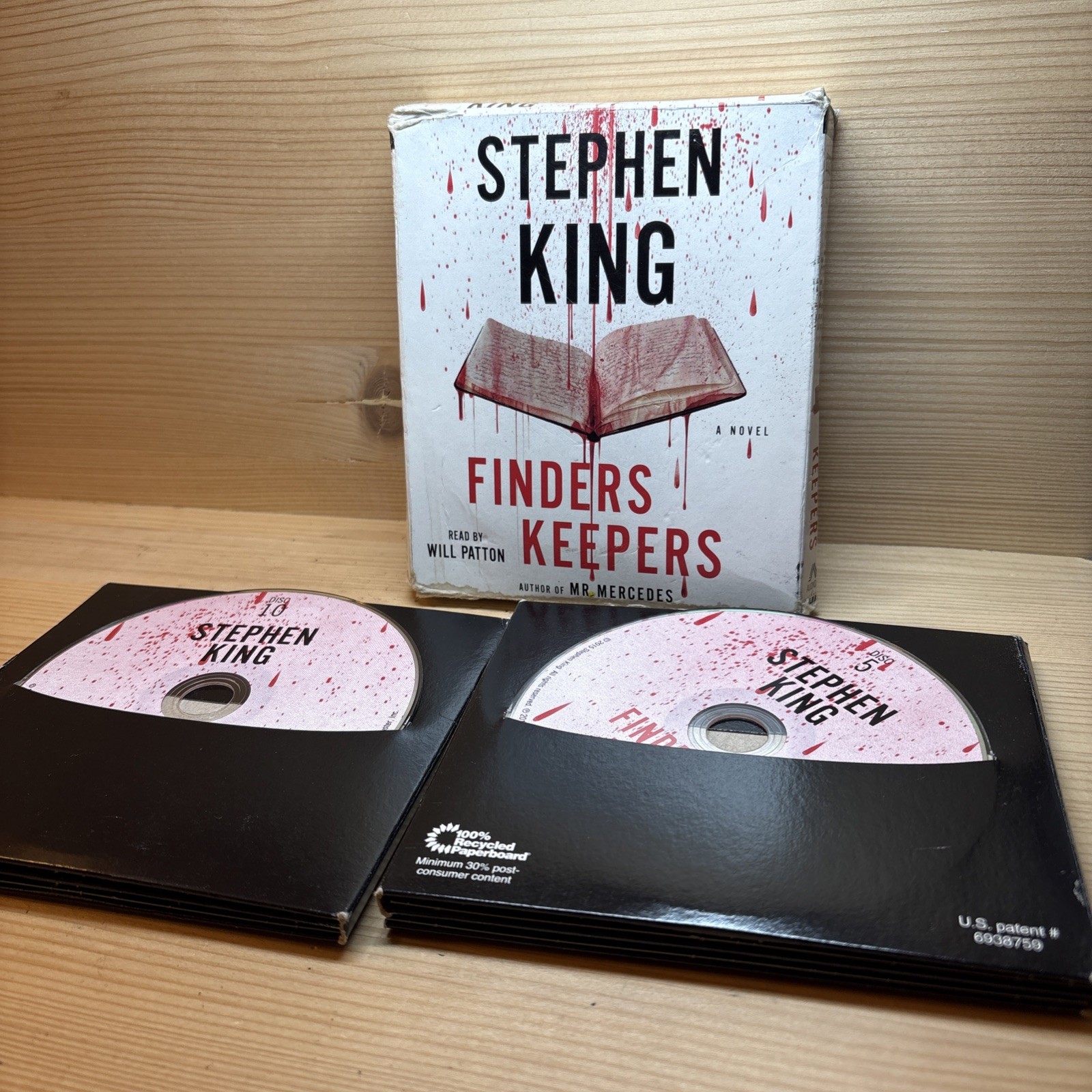 Finders Keepers by Stephen King: Used Audiobook