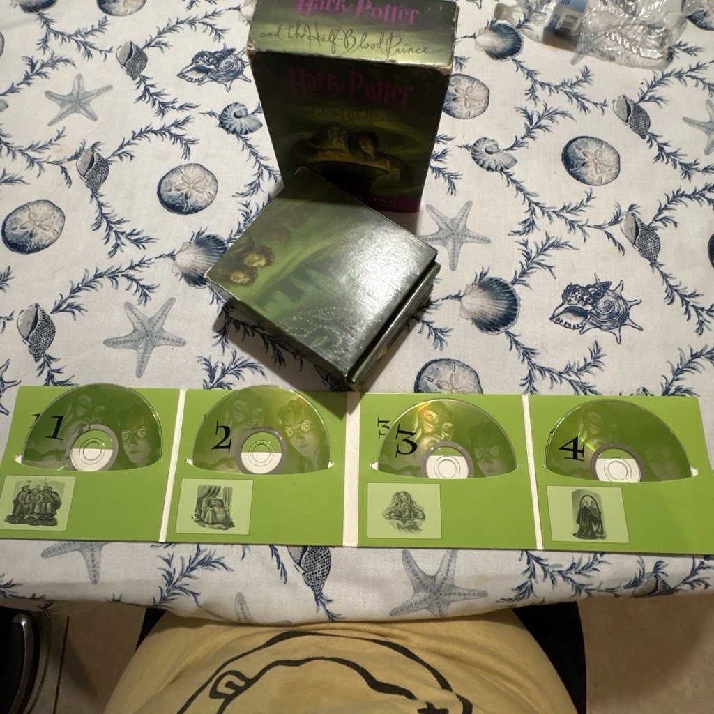 Harry Potter and the Half-Blood Prince by J. K. Rowling (2005, Compact Disc)