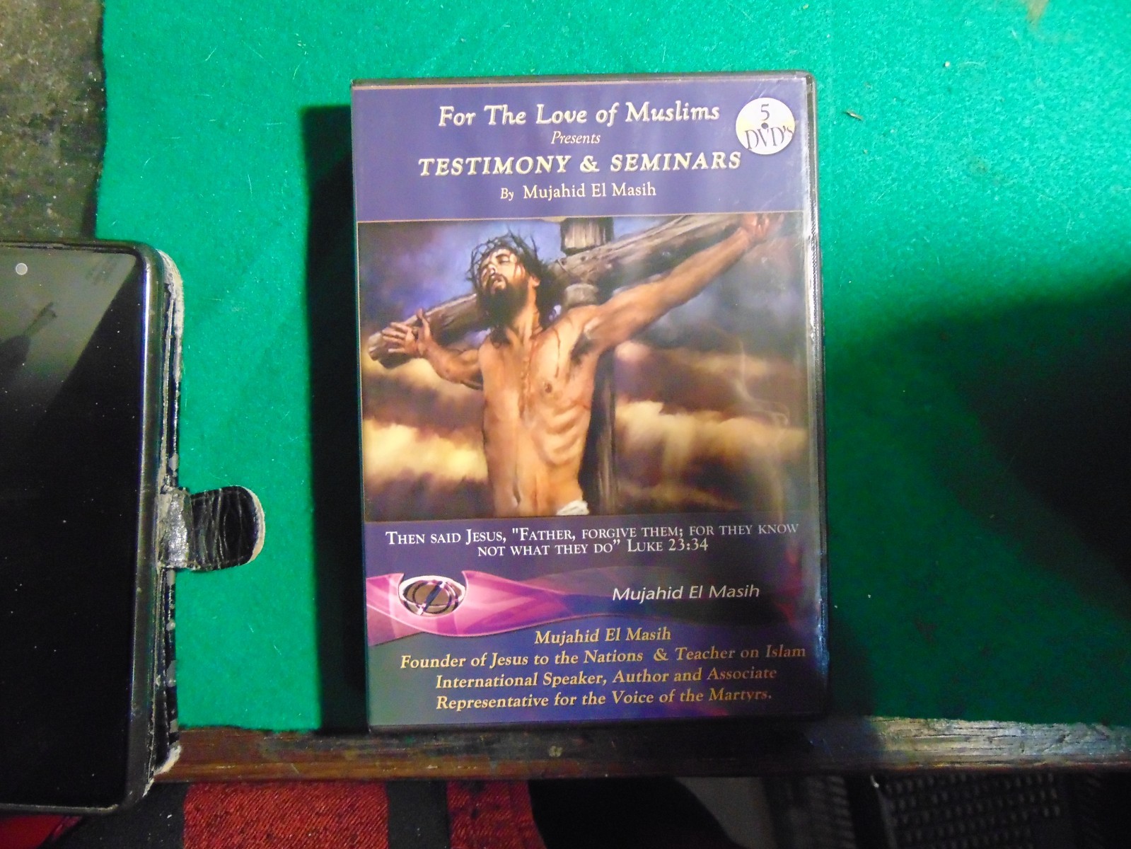 For the Love of Muslims Testimony & Seminars Pastor Mujahid El Masih 5 DVD Rare