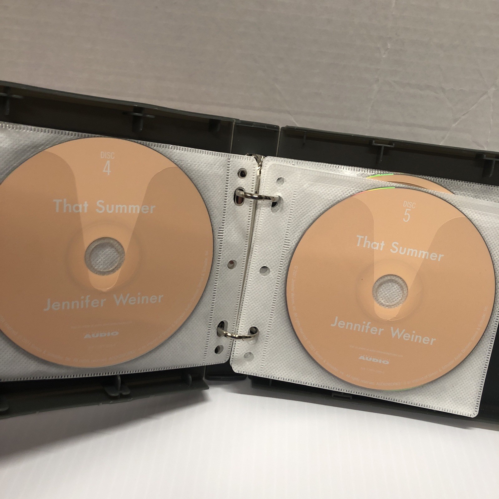 That Summer : A Novel by Jennifer Weiner (2021, Compact Disc)