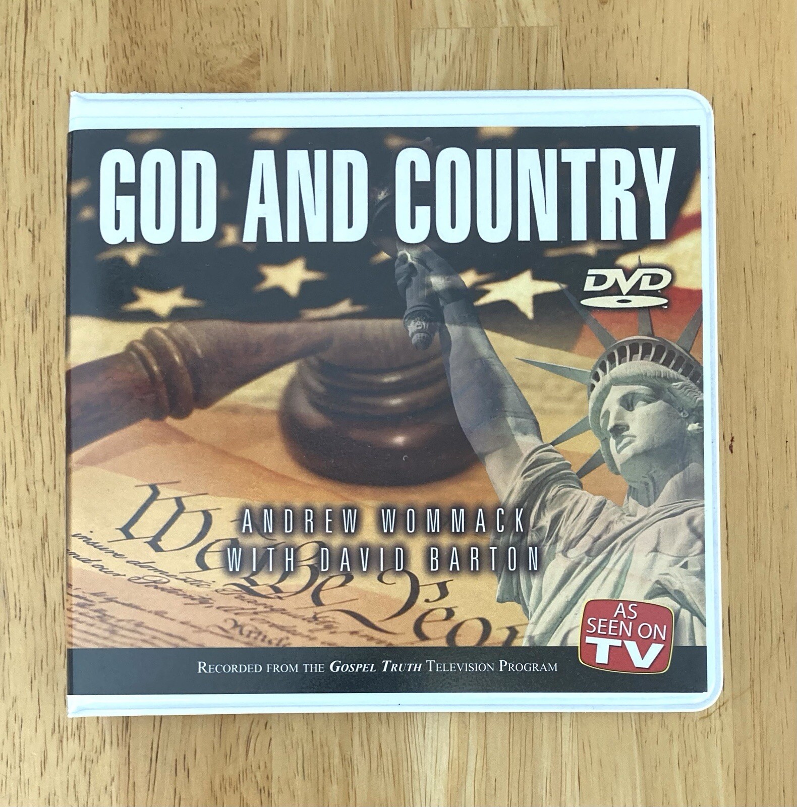 God and Country Audiobook CD by Andrew Wommack with David Barton 2009