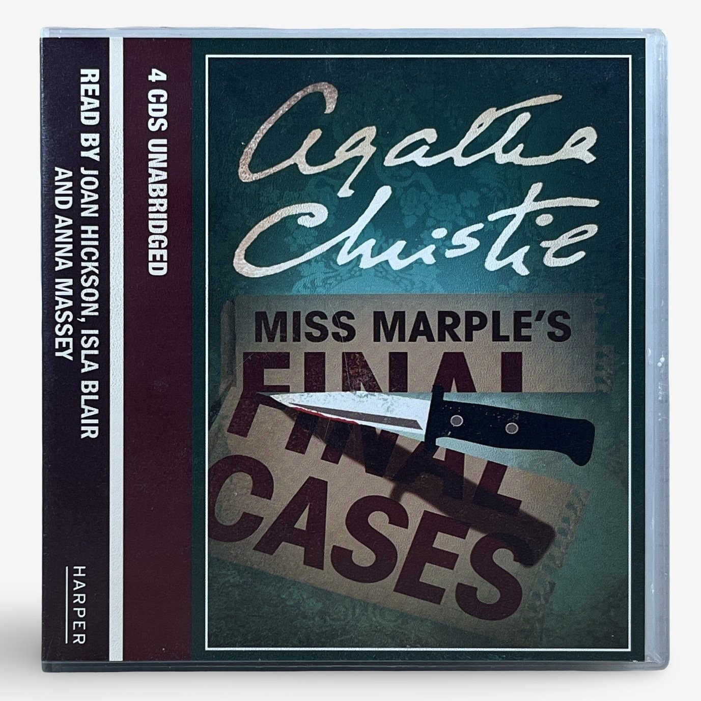 Agatha Christie Miss Marple’s Final Cases Audio Book 4 CDs Unabridged 2010