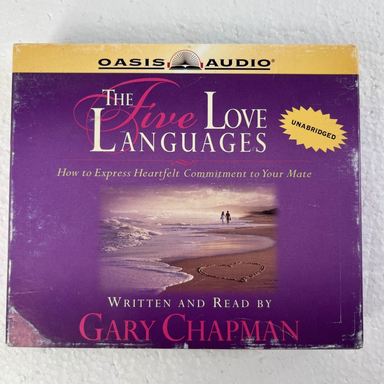The Five Love Languages Unabridged Audiobook Gary Chapman 4 CD Set