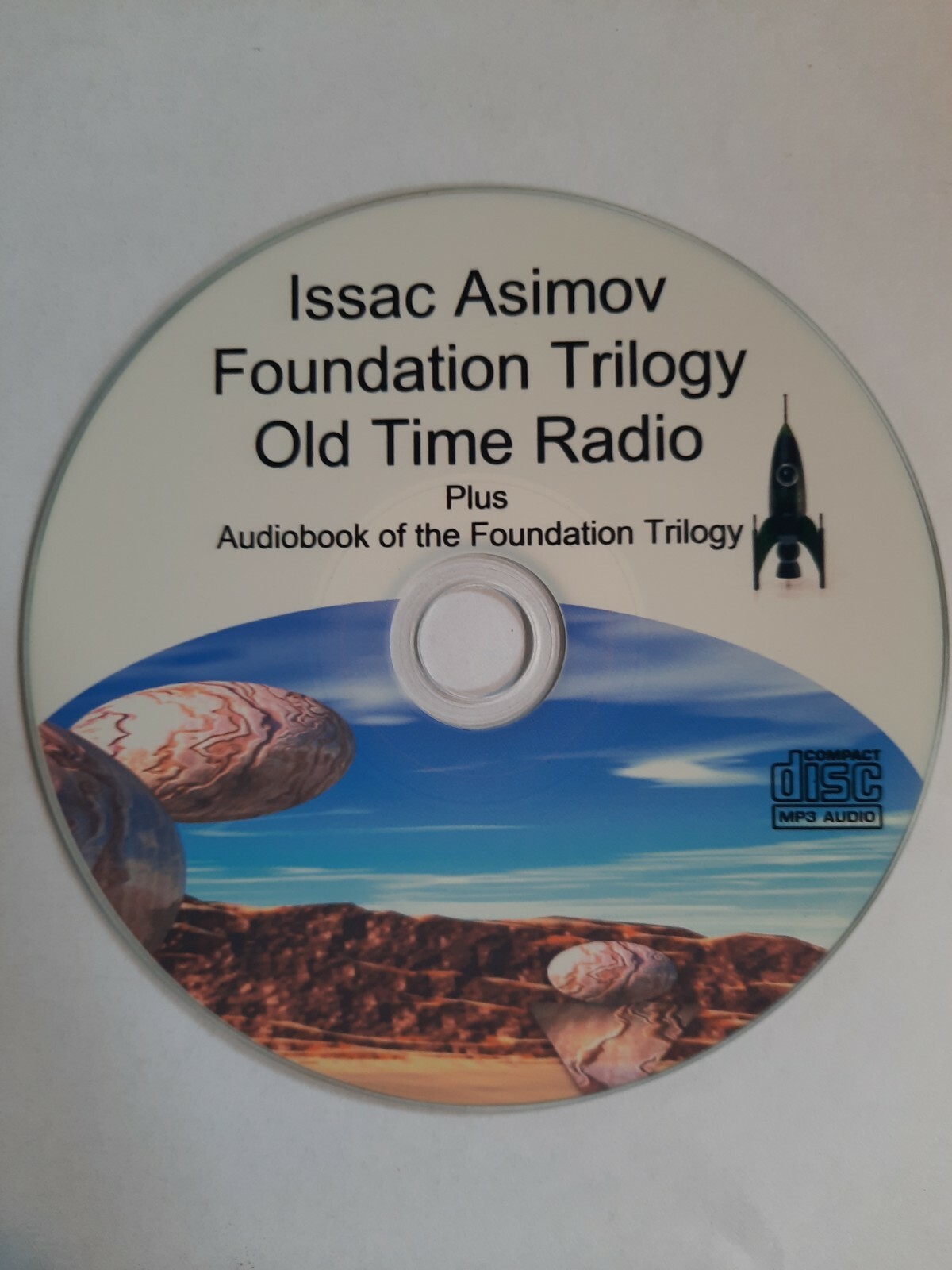 Isaac Asimov / Foundation Trilogy Dramatised / Old Time Radio Mp3 CD 8+Hr