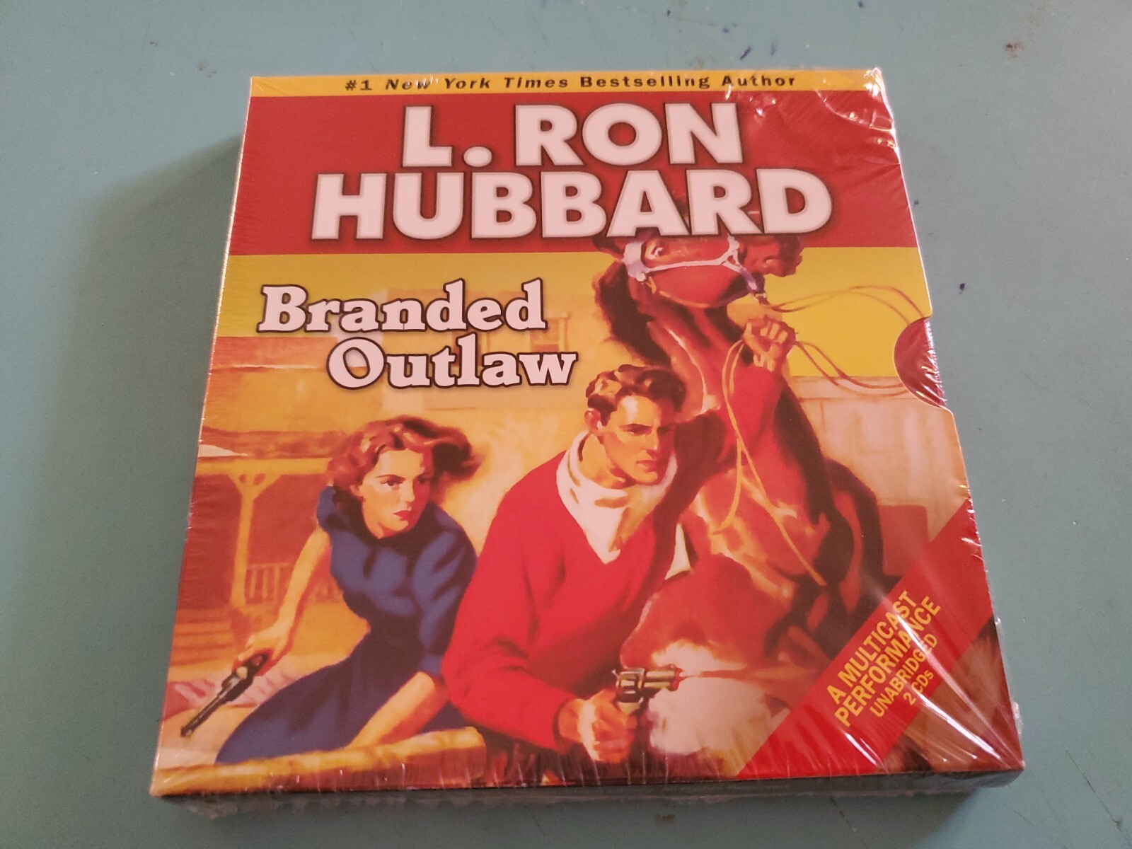 NEW: L. RON HUBBARD: Western Short Stories Collection: BRANDED OUTLAW 2008 CD