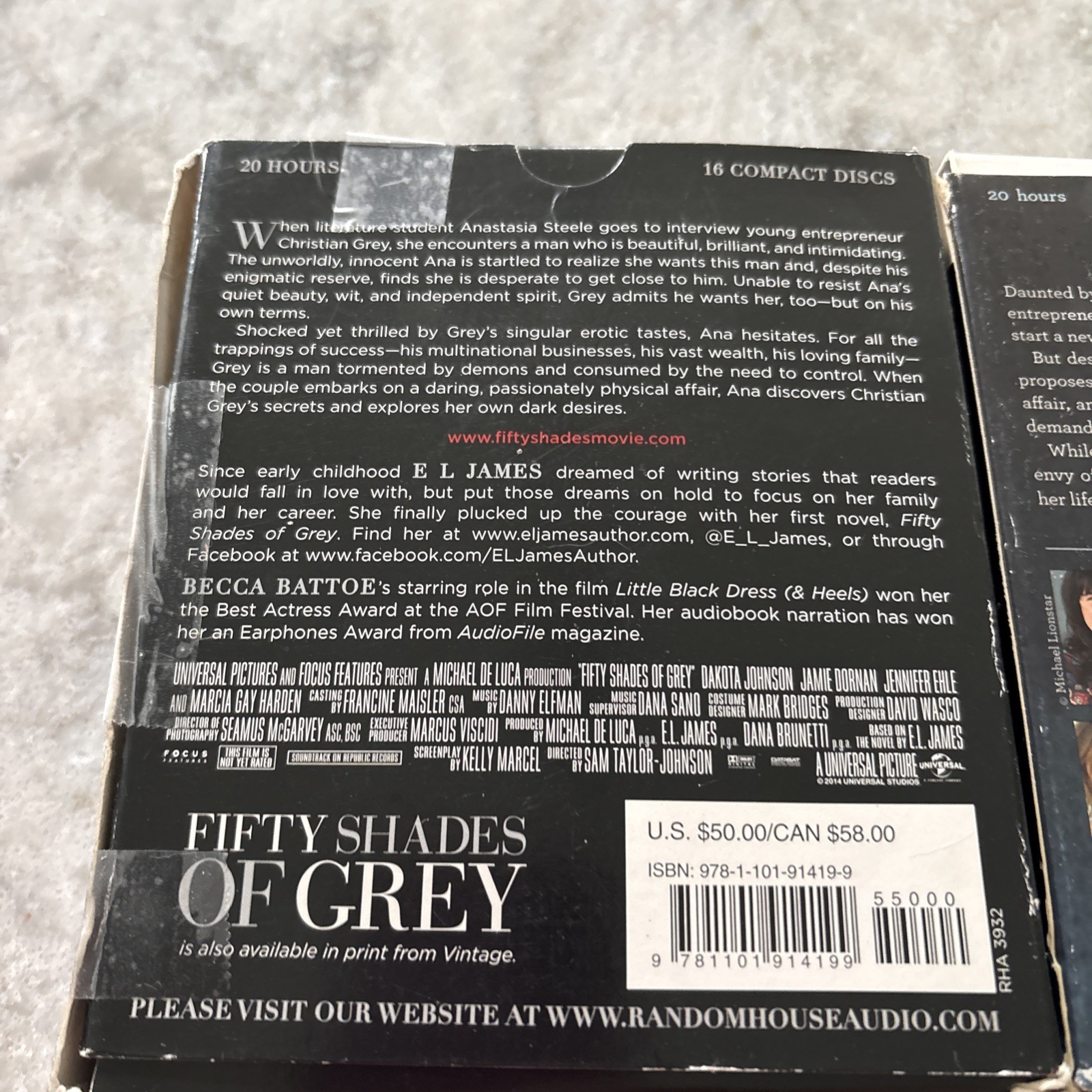 Fifty Shades of Grey Trilogy + Special Edition Fifty Shades Trilogy AudioBooks