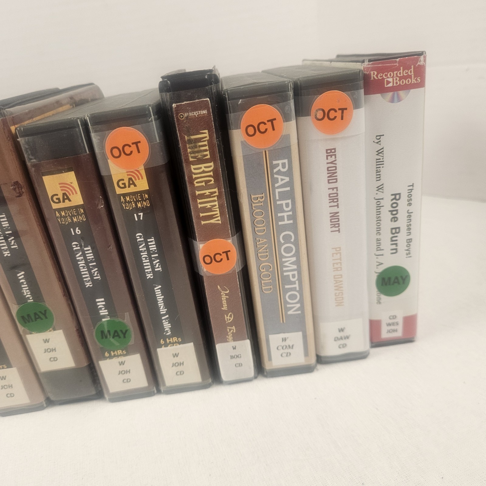 Lot 17 Western Audiobook CD Sets GraphicAudio A Movie In Your Mind Ex Library