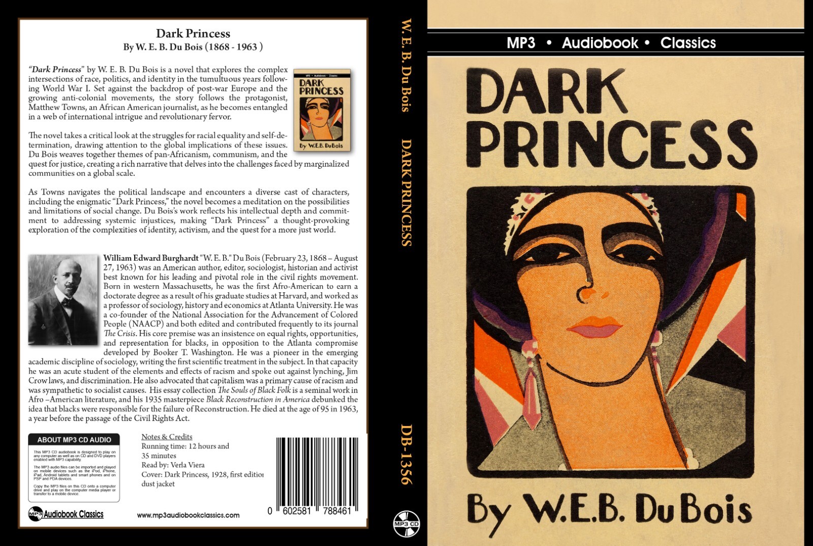 Dark Princess — Unabridged MP3 CD Audiobook in security sleeve