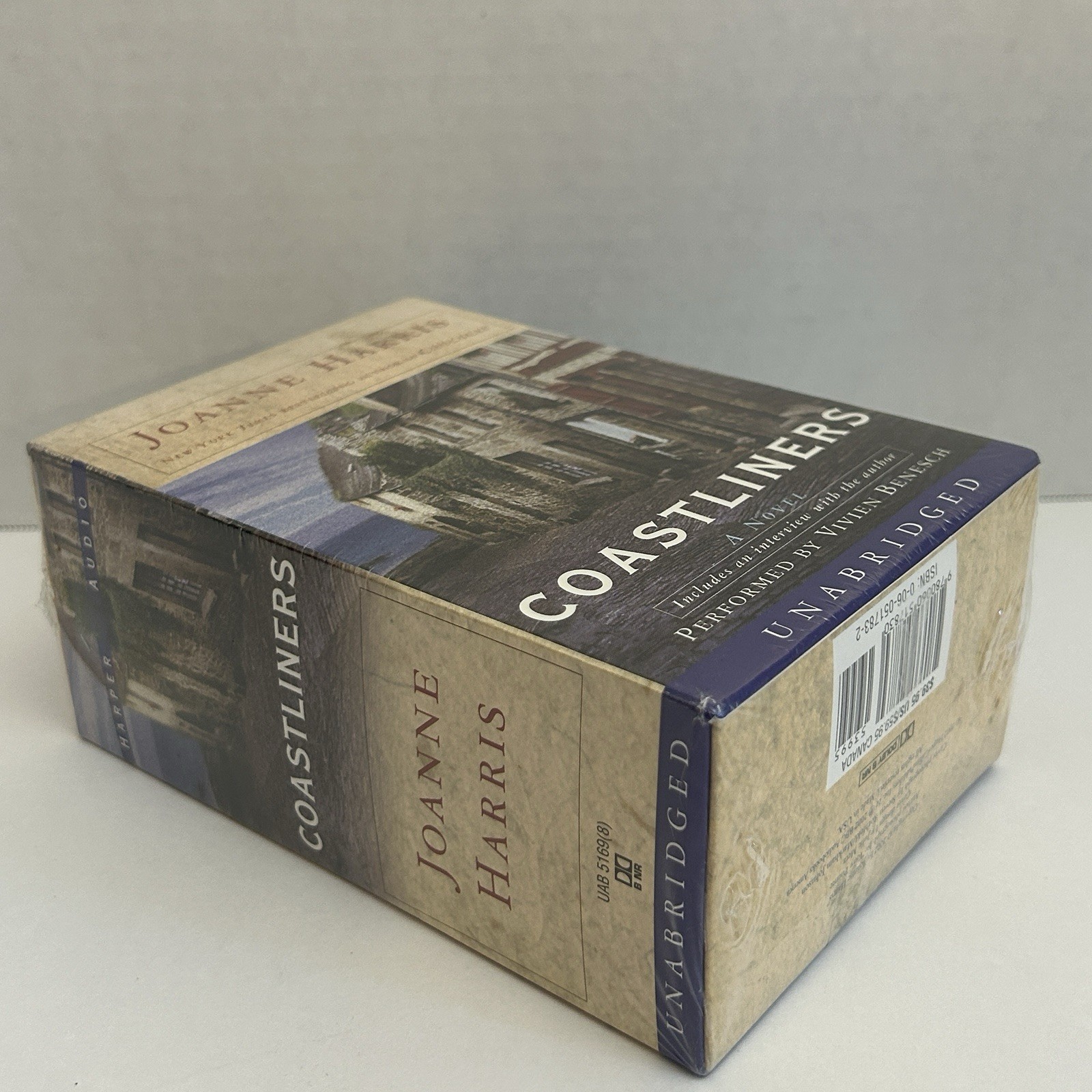 Coastliners Joanne Harris Audiobook 8 Cassettes Unabridged 12 Hrs Sealed New