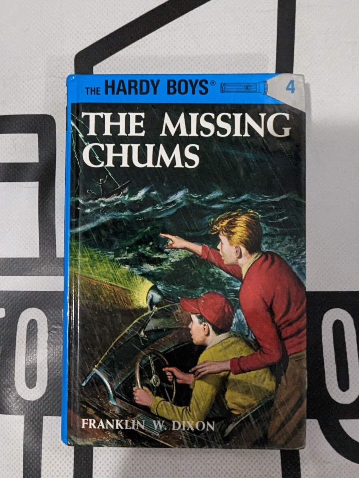 Hardy Boys Book 4: The Missing Chums — 1996 Hardcover By Dixon, Franklin W.