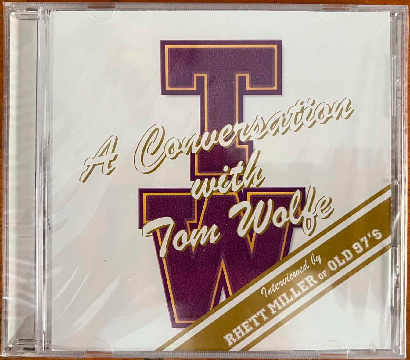 A Conversation with Tom Wolfe CD Rare Promotional Interview Rhett Miller NEW