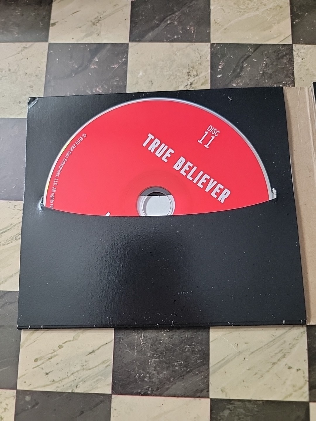 True Believer : A Novel by Jack Carr (2019, Compact Disc)
