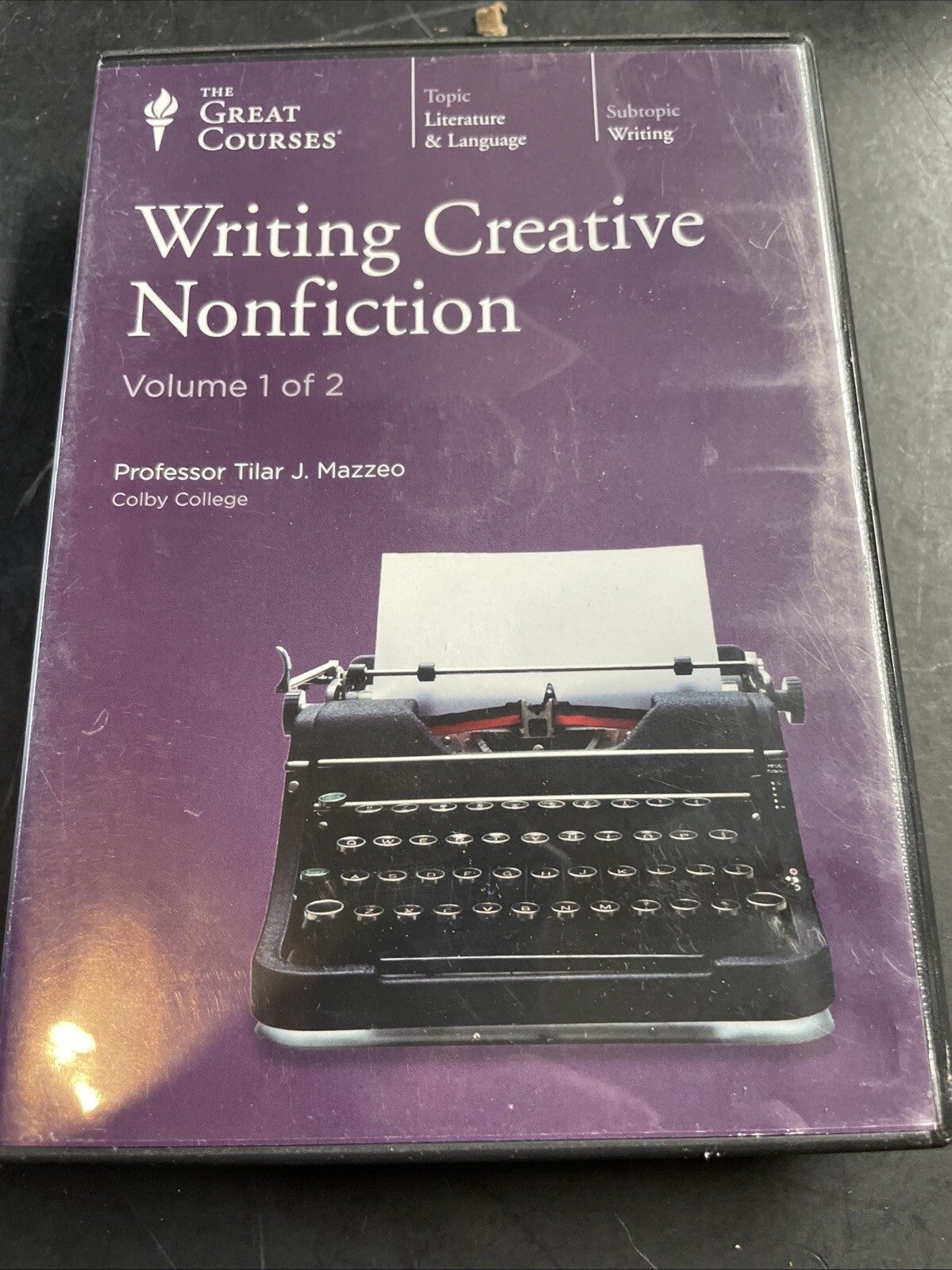 The Great Courses: Writing Creative Nonfiction 12 Audio CDs Only Volume 1 & 2