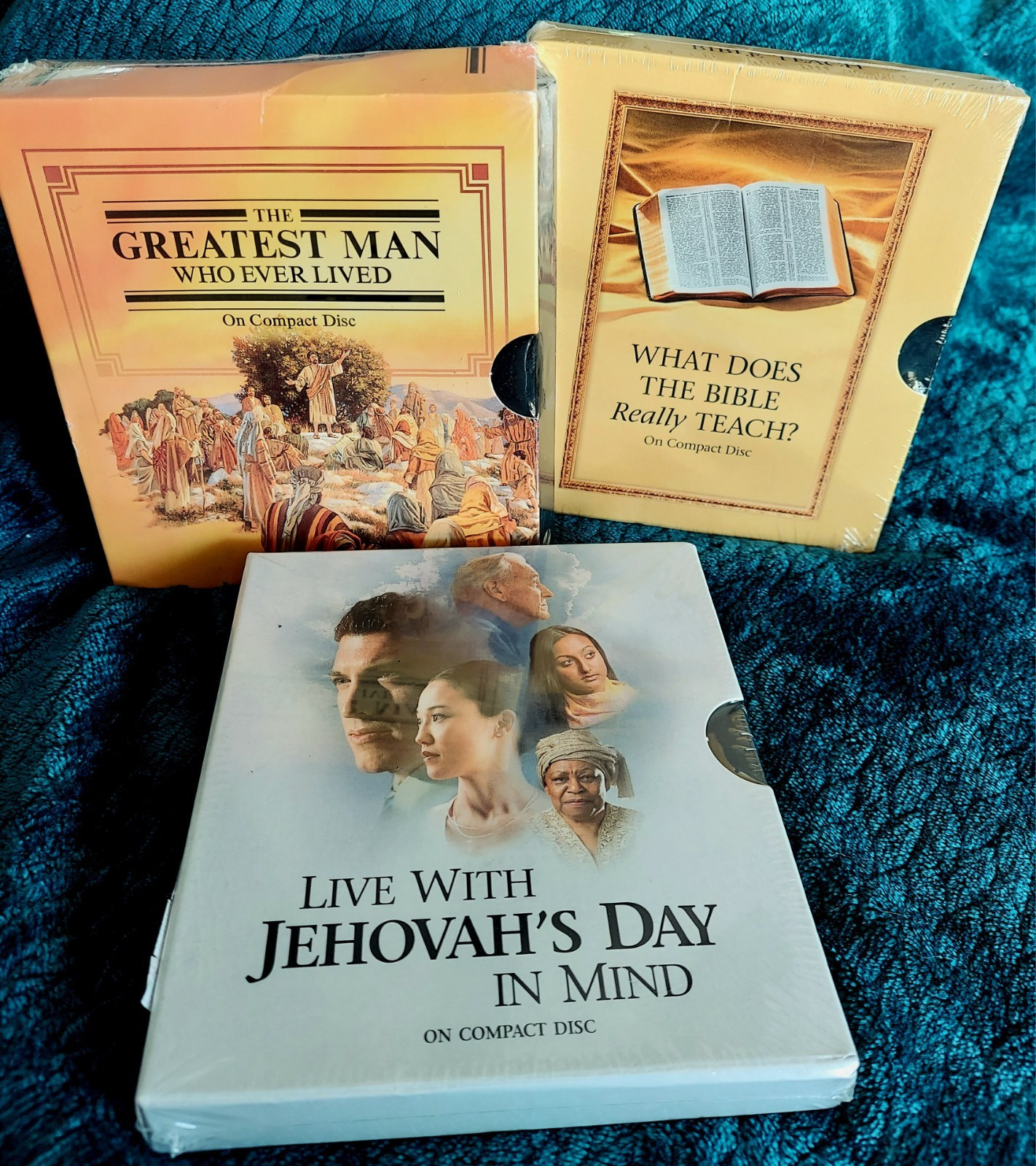 CD Set: The Greatest Man Who Ever Lived, Bible Really Teach & Jehova’s Day.