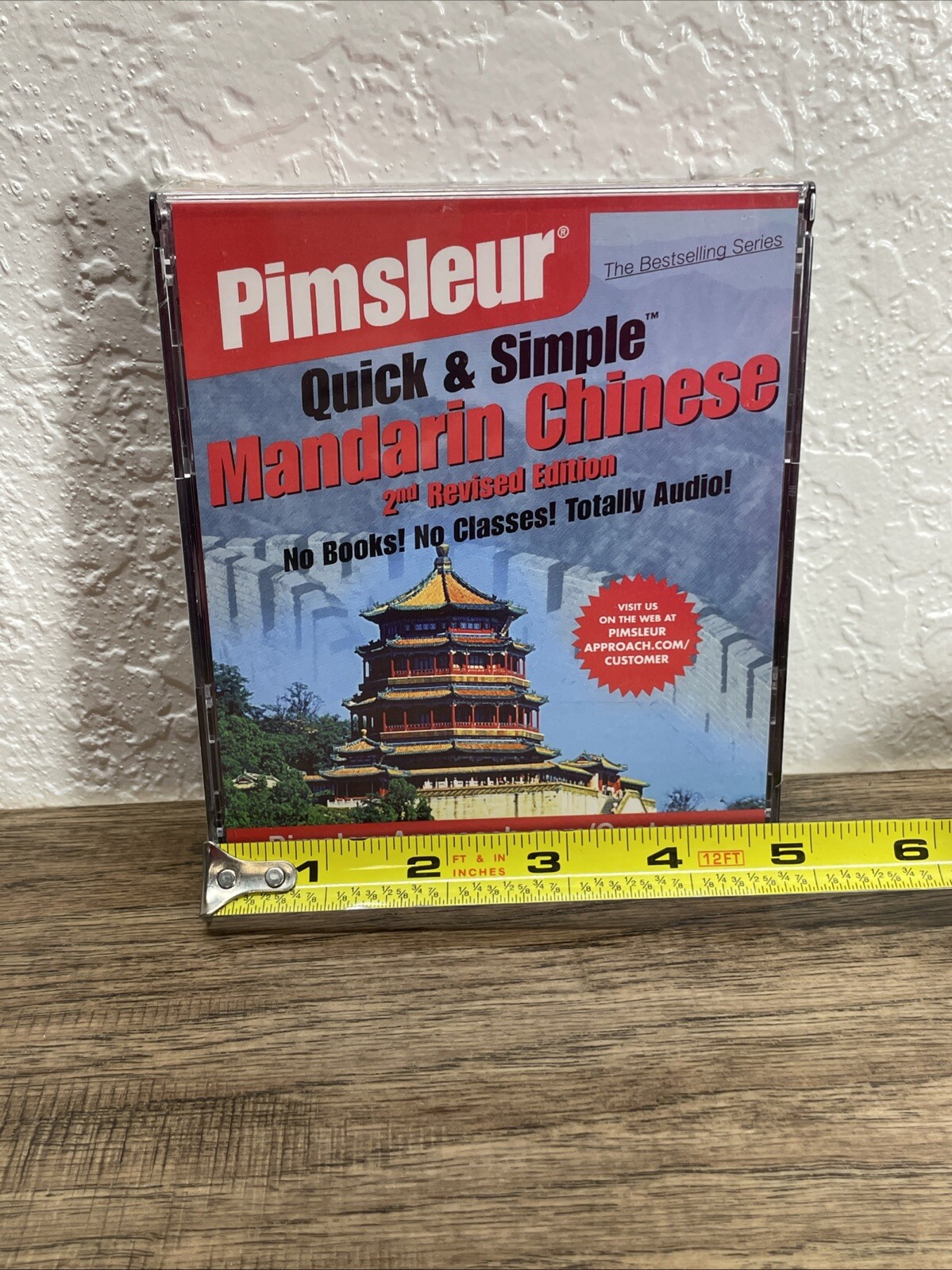 Pimsleur Quick and Simple Mandarin Chinese 4 CD Set 2nd Revised Edition KG JD