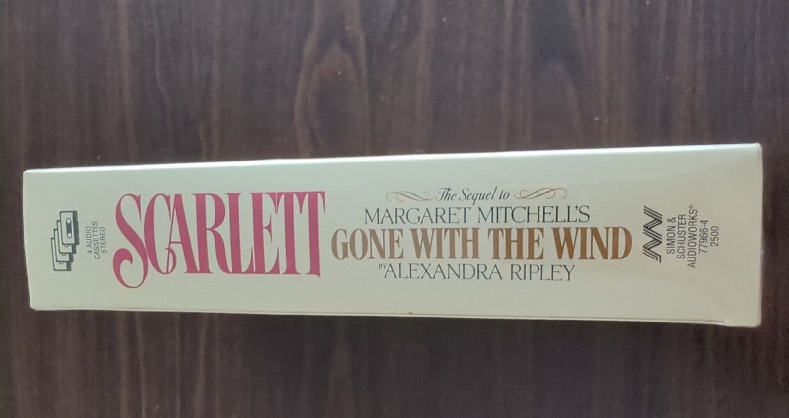 Scarlett, Audio Book, 1991, Sealed, Alexandra Ripley, Simon & Schuster
