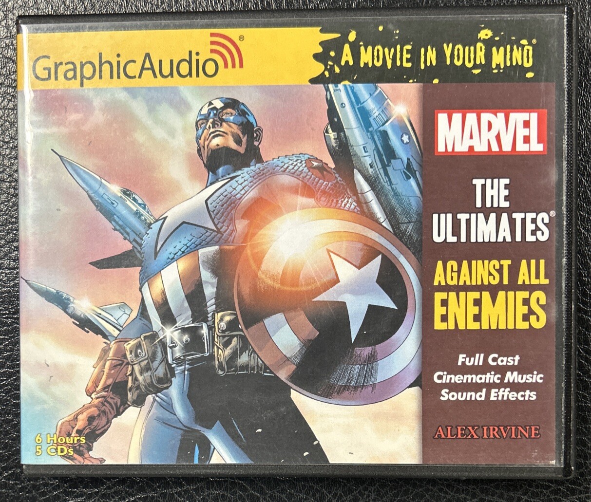 GraphicAudio Marvel Alex Irvine: The Ultimates Against All Enemies, 5 CD/6Hrs.