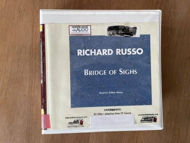 Bridge of Sighs by Richard Russo Ex Library 21 CD Unabridged Audiobook Free Ship