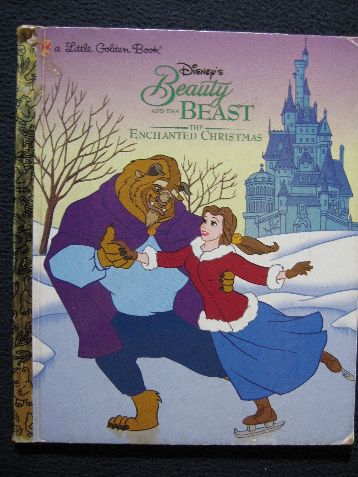 The Enchanted Christmas: A Little Golden Book (Beauty and the Beast) [Hardcove..