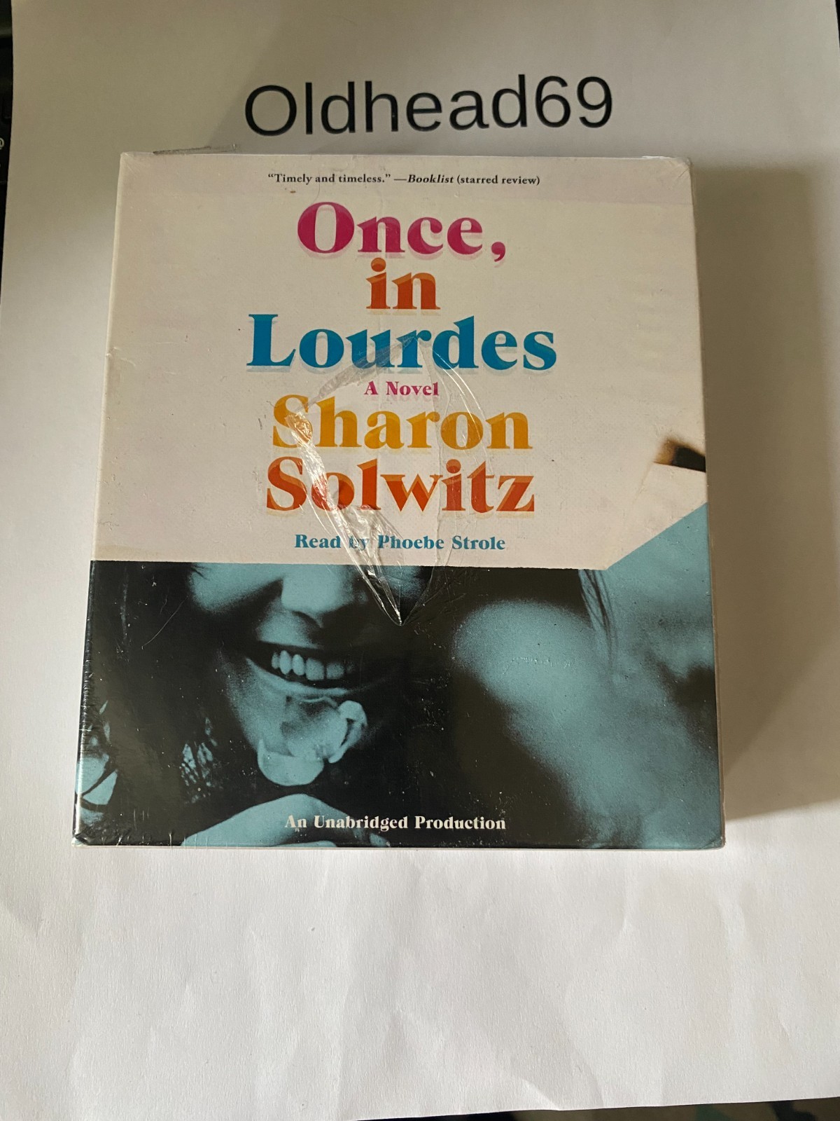 Once, in Lourdes: A Novel, Solwitz, Sharon, 9 Compact Discs CD New