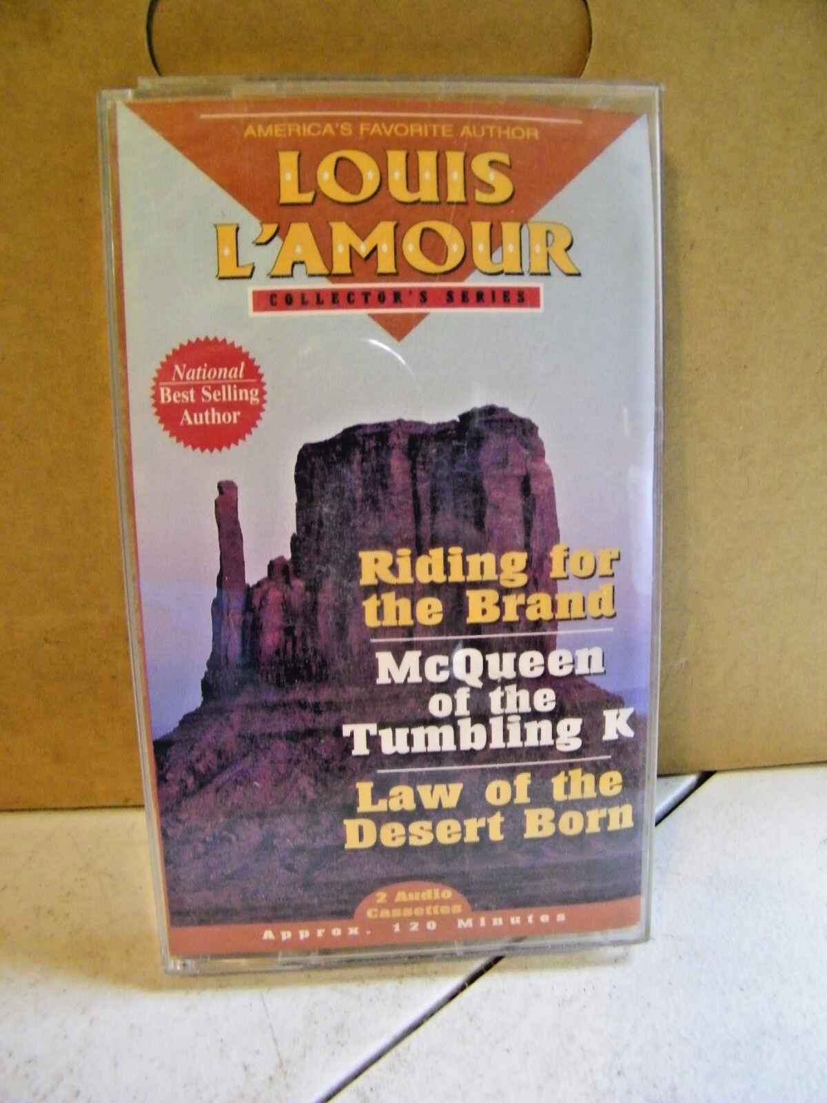 Louis L’Amour Riding for the Brand New Set of Cassette Tape Audiobook