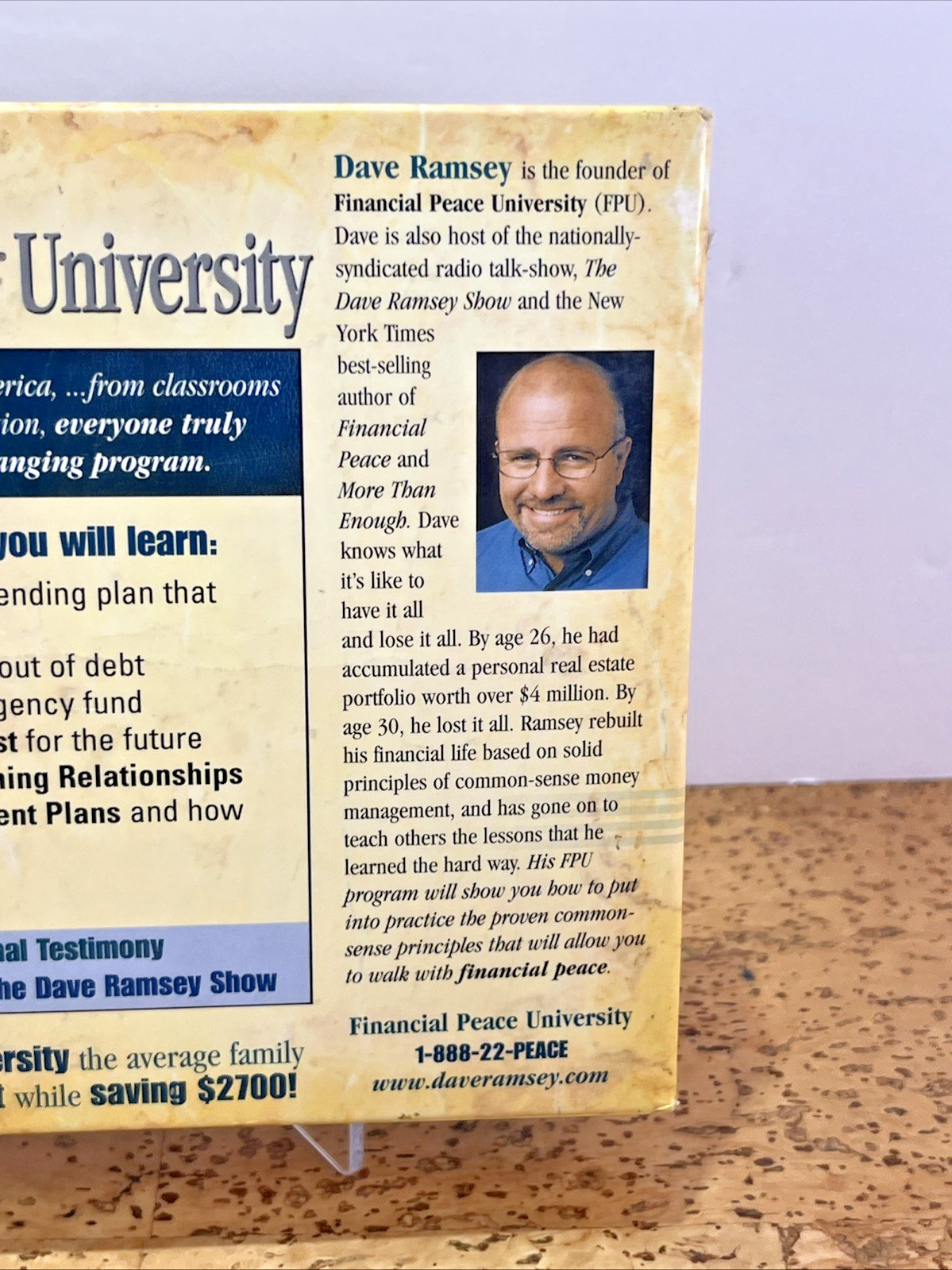 Dave Ramsey’s Financial Peace University-(Audio CDs, 13 Disc) 2 Bonus, Fast Ship
