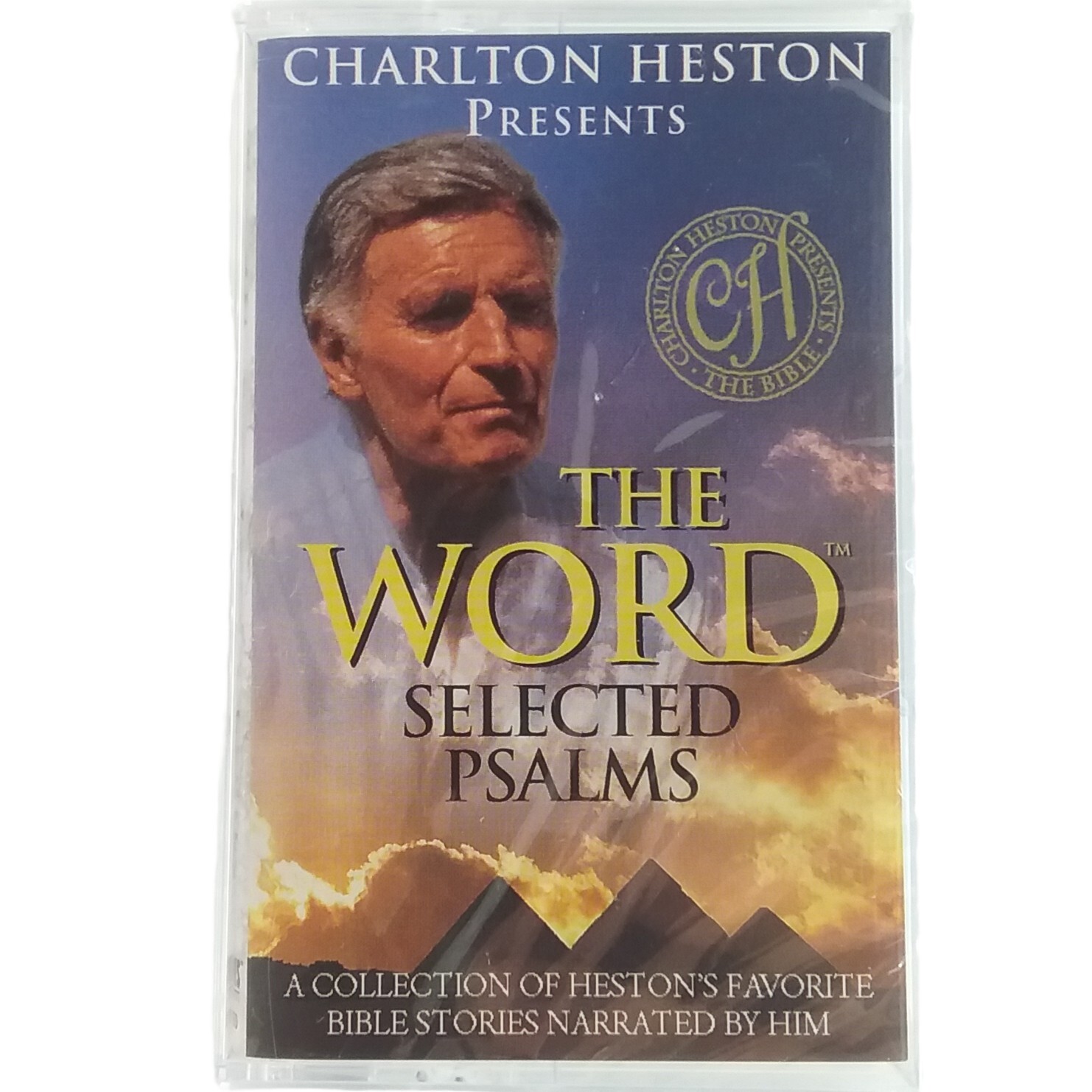 Charlton Heston Presents The Word Selected Psalms 1997 Audiobook Cassette New