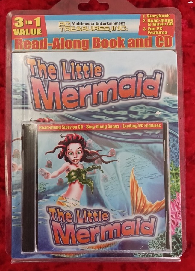 THE LITTLE MERMAID COLLECTOR’S EDITION Read-Along Book and CD (3 in 1 VALUE)