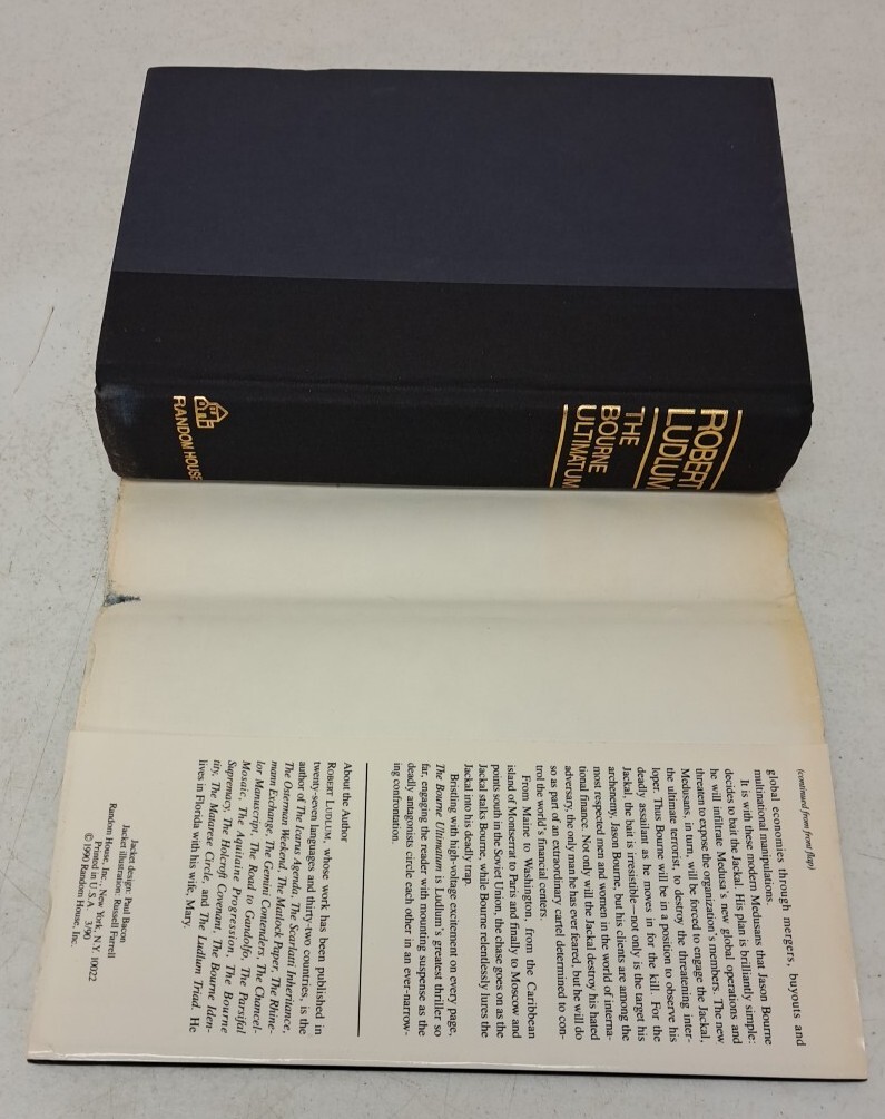 First Edition 1990 The Bourne Ultimatum By Robert Ludlum. 2.6.19