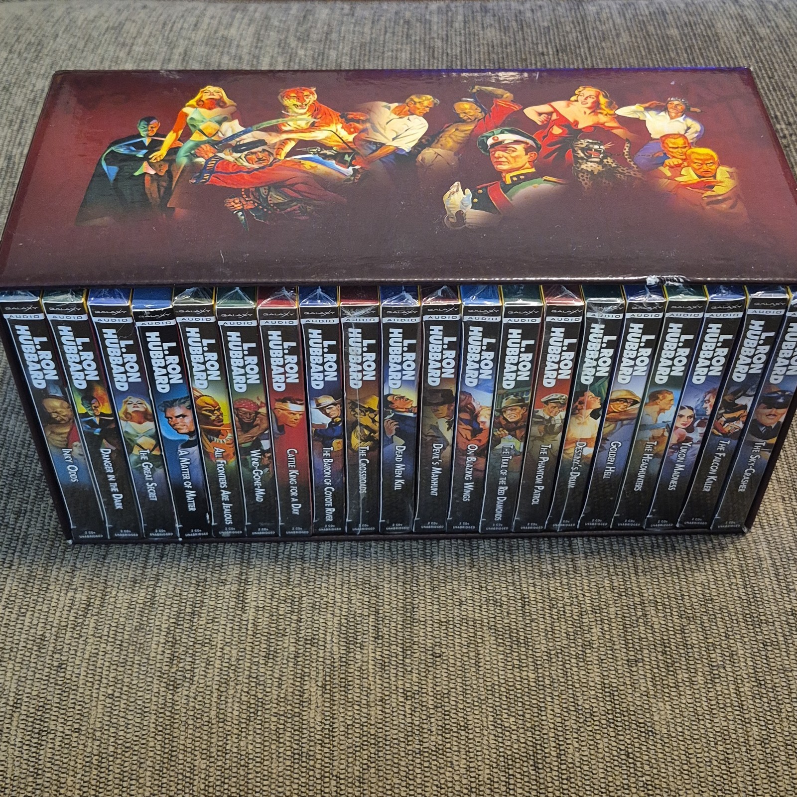 L. Ron Hubbard Stories From The Golden Age 20 Volume Set Audio Books