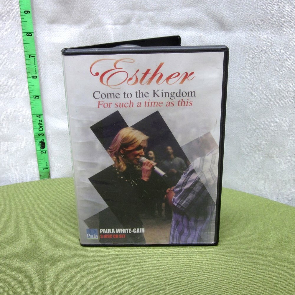PAULA WHITE-CAIN mixed lot Esther Come to the Kingdom piecemeal 3-CD set