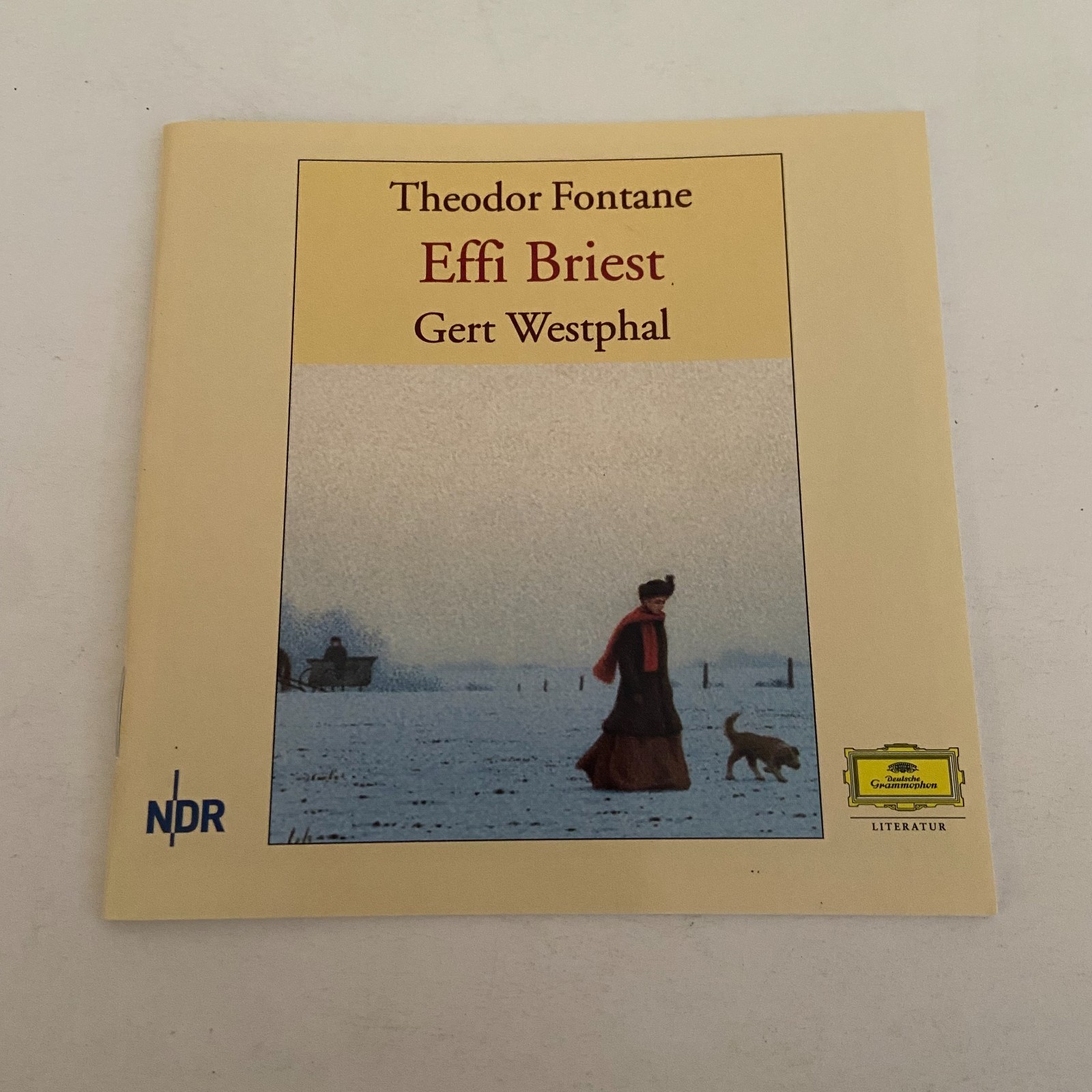 Theodor Fontane: Effi Briest 8 CD Audio Book with Notes Deutsche Grammophon 2003