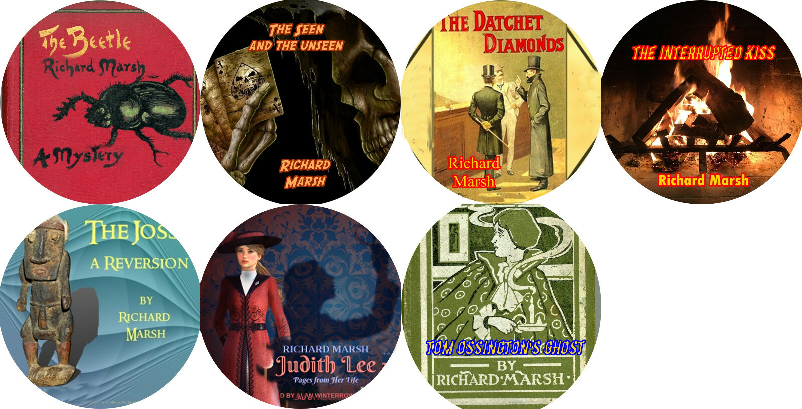 Richard Marsh LOT OF 7 Mp3 (READ) CD Audiobook MYSTERY Super Natural