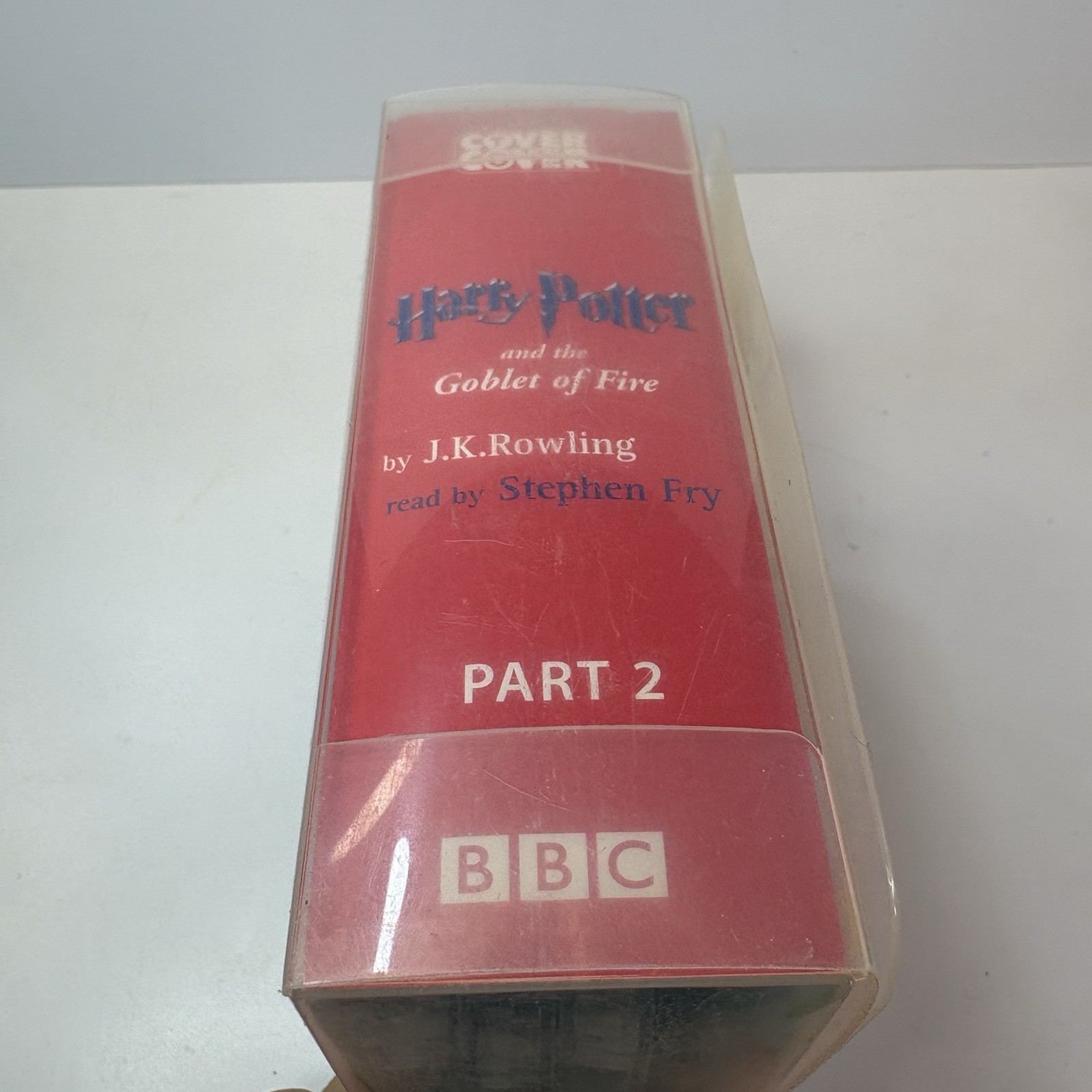Harry Potter Goblet of Fire Part 2 Cassette Audiobook Stephen Fry BBC 7 Tapes