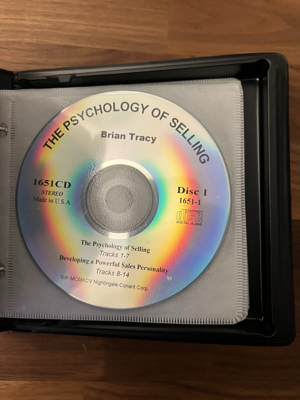 The Psychology of Selling The Art of Closing Sales Brian Tracy 7-Disc Set Unused
