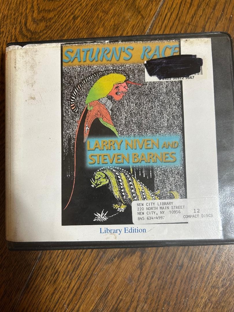 Saturn’s Race — Audiobook on CDs by Larry Niven & Steven Barnes